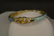 Vintage Gucci Monogram, Blue Snakeskin Bracelet - 3