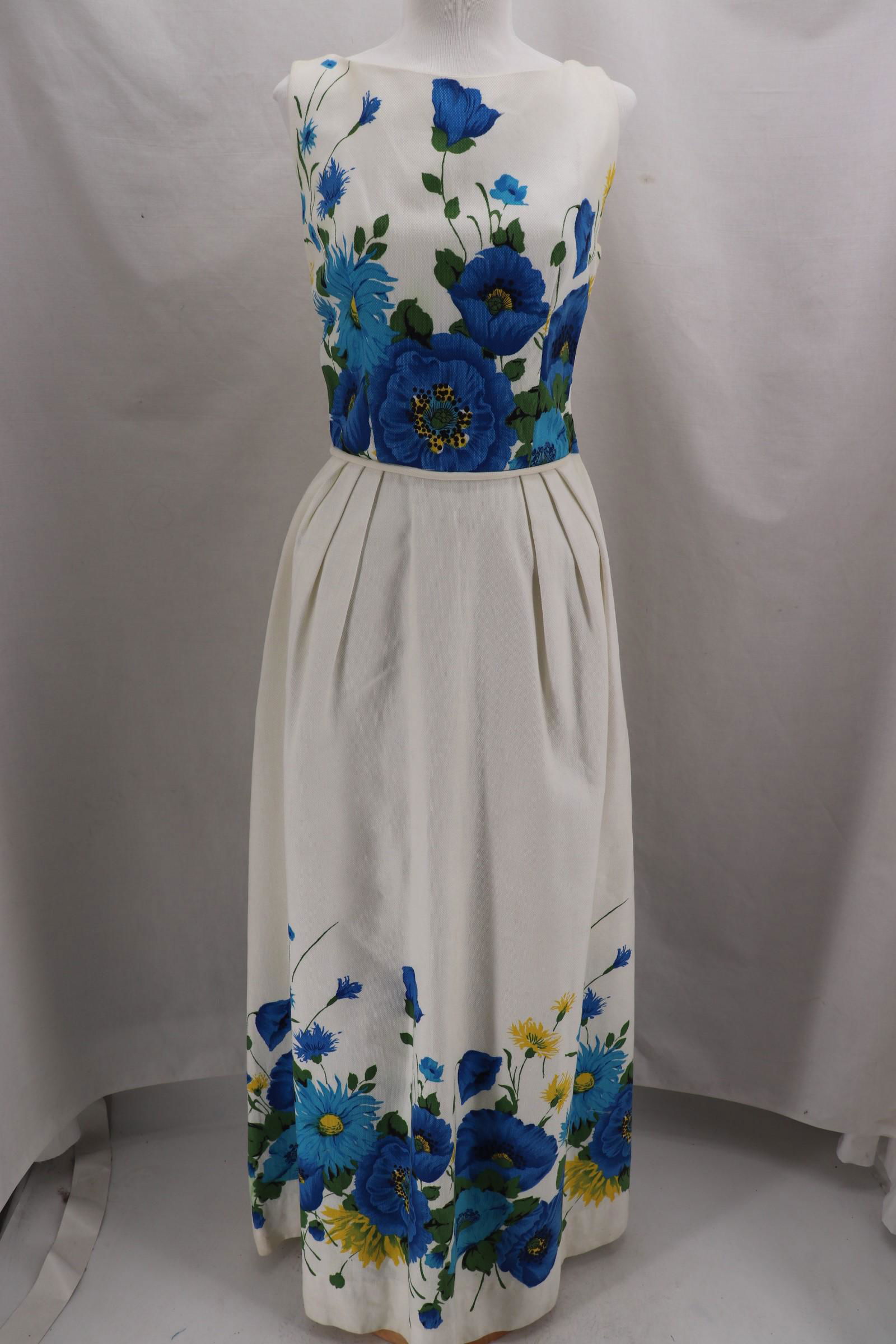 Vintage 1960's Floral Max Dress (1 of 5)