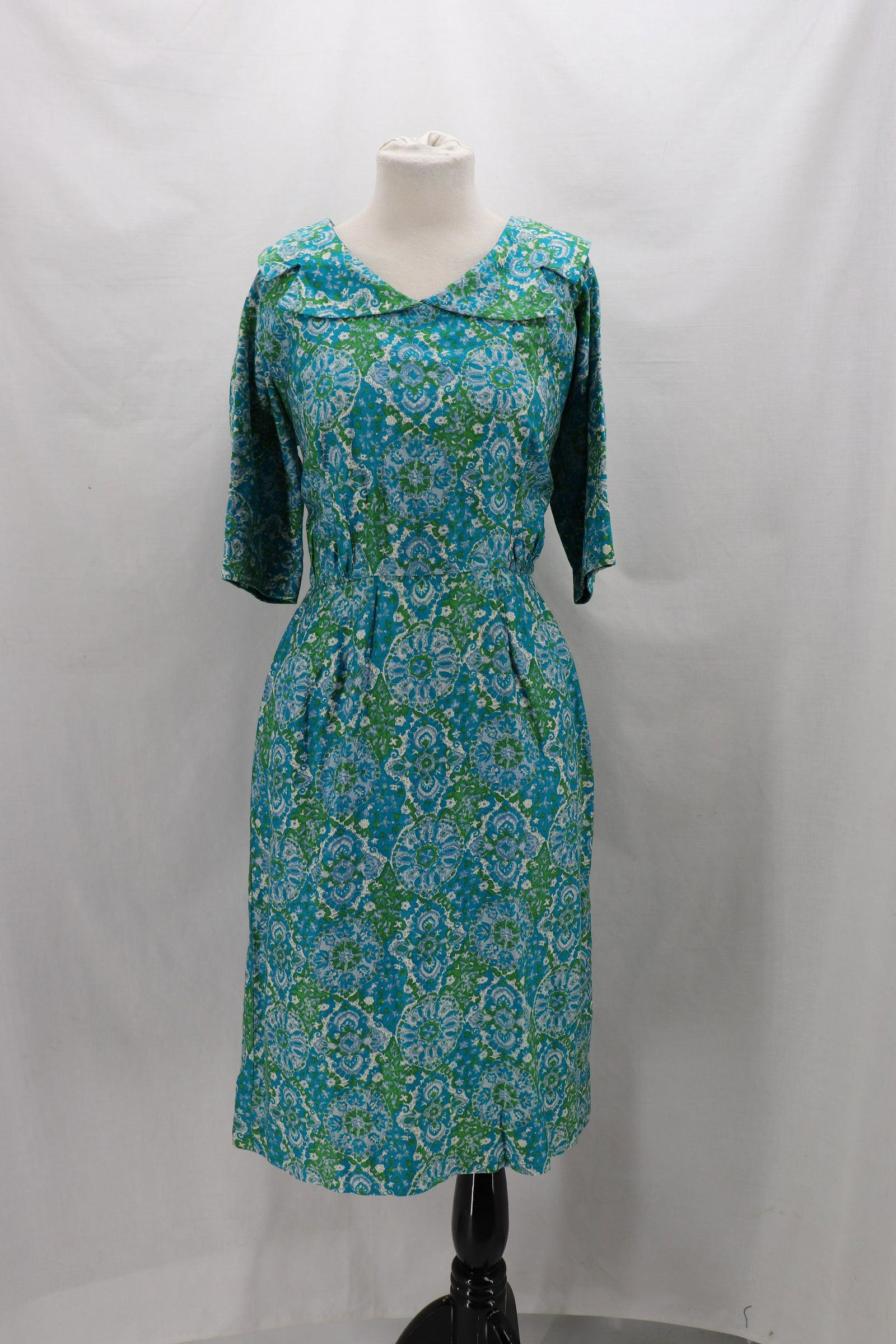 Vintage 1960's Cotton R&K Original Day Dress (1 of 7)