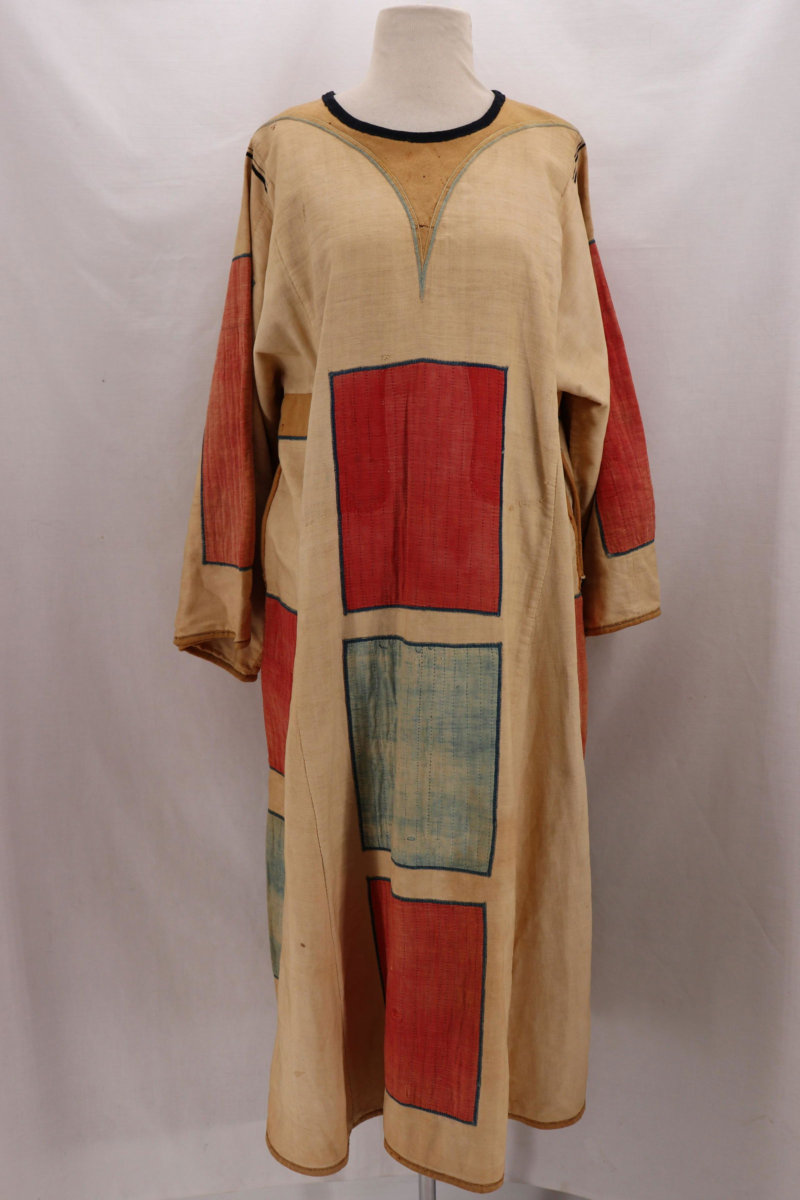 Vintage 1960's Heavy Cotton Quilted Caftan (1 of 8)