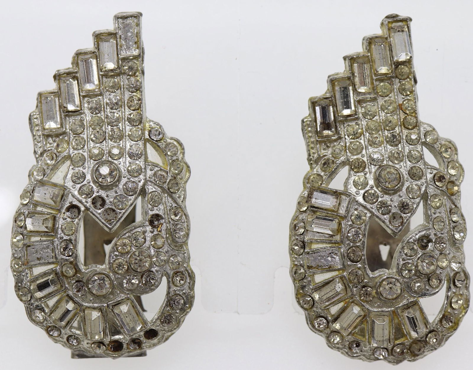 Vintage Rhinestone Shoe Clips (1 of 8)