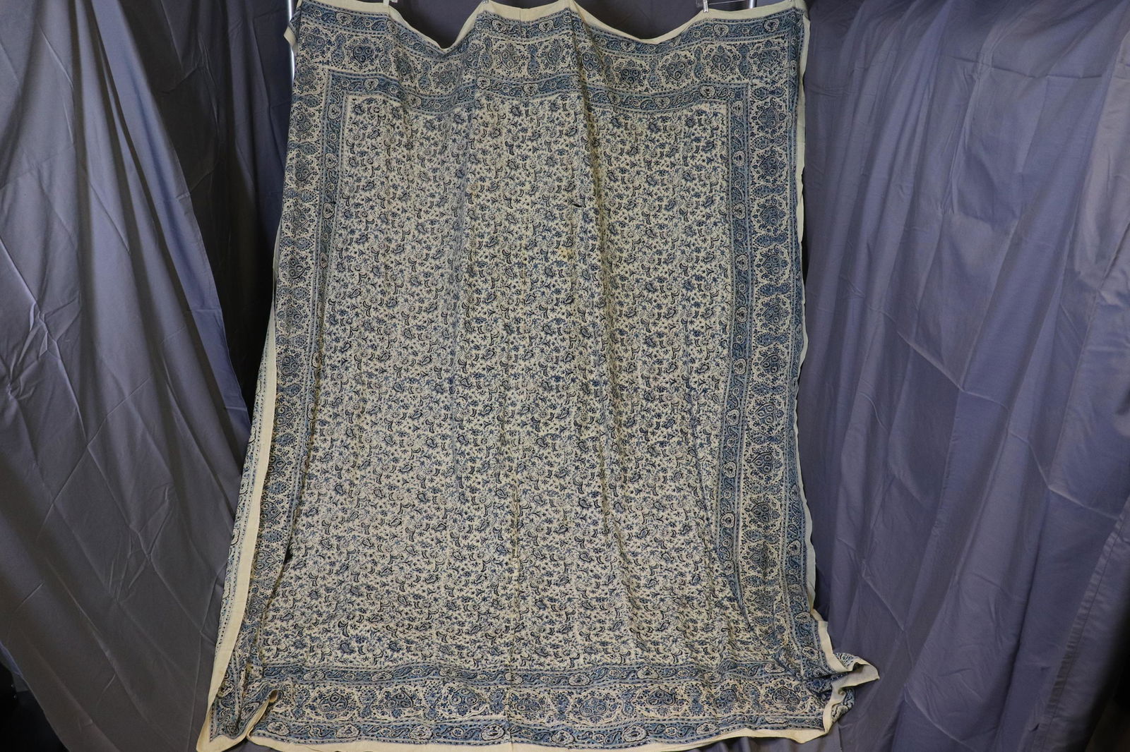 Vintage Kalakari Block Print Batik Cloth (1 of 12)
