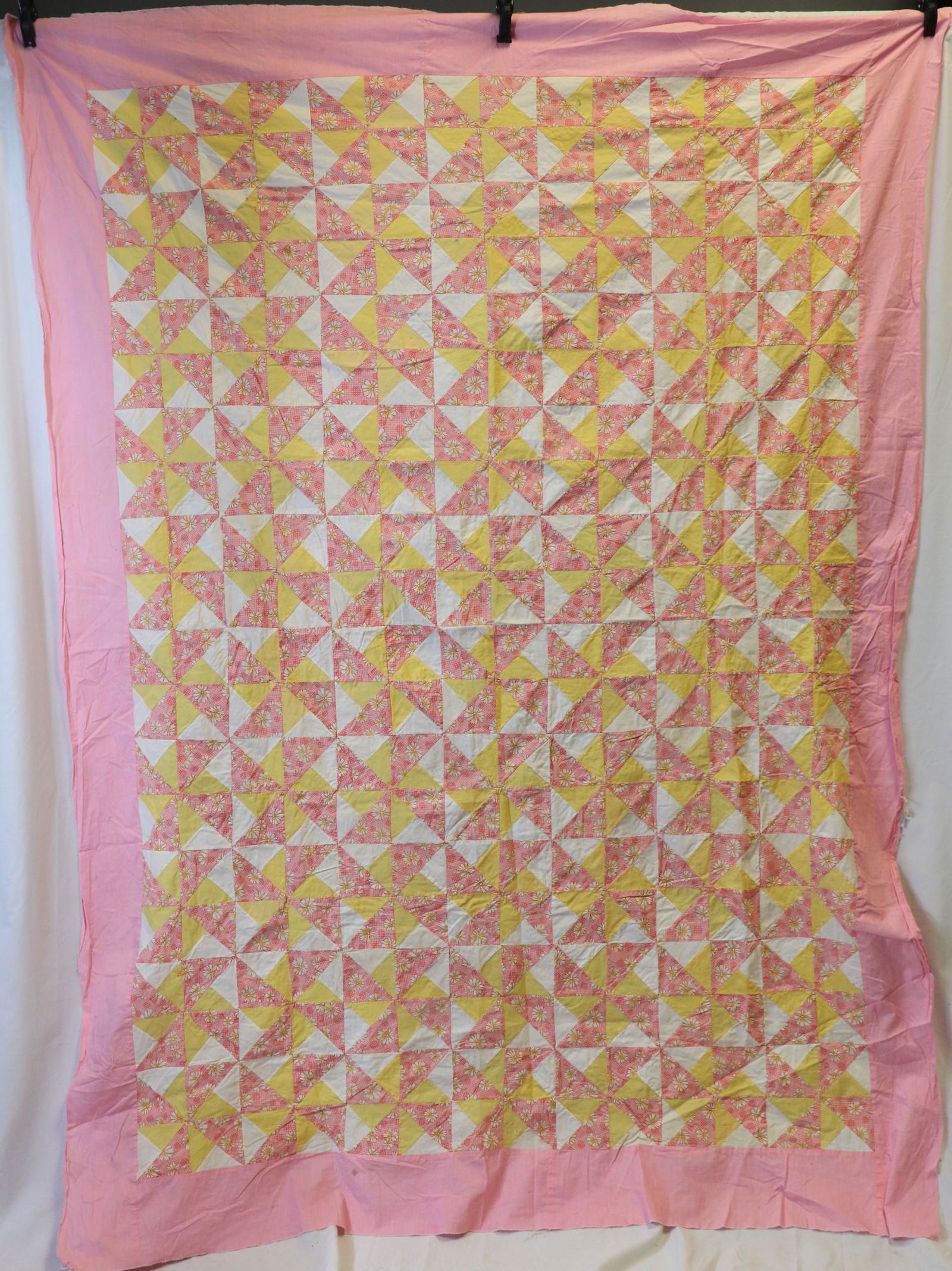 Vintage 1930's Windmill Variation Quilt Top (1 of 7)