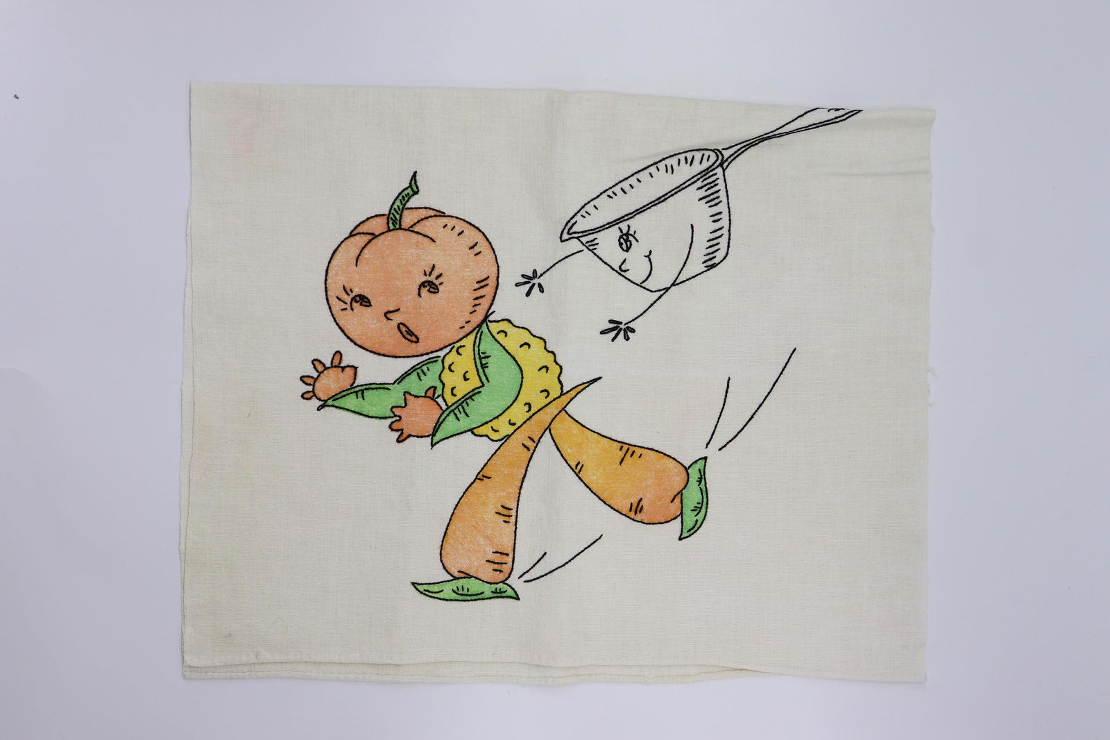 Pair Vintage Cotton Kitchen Towels (1 of 6)