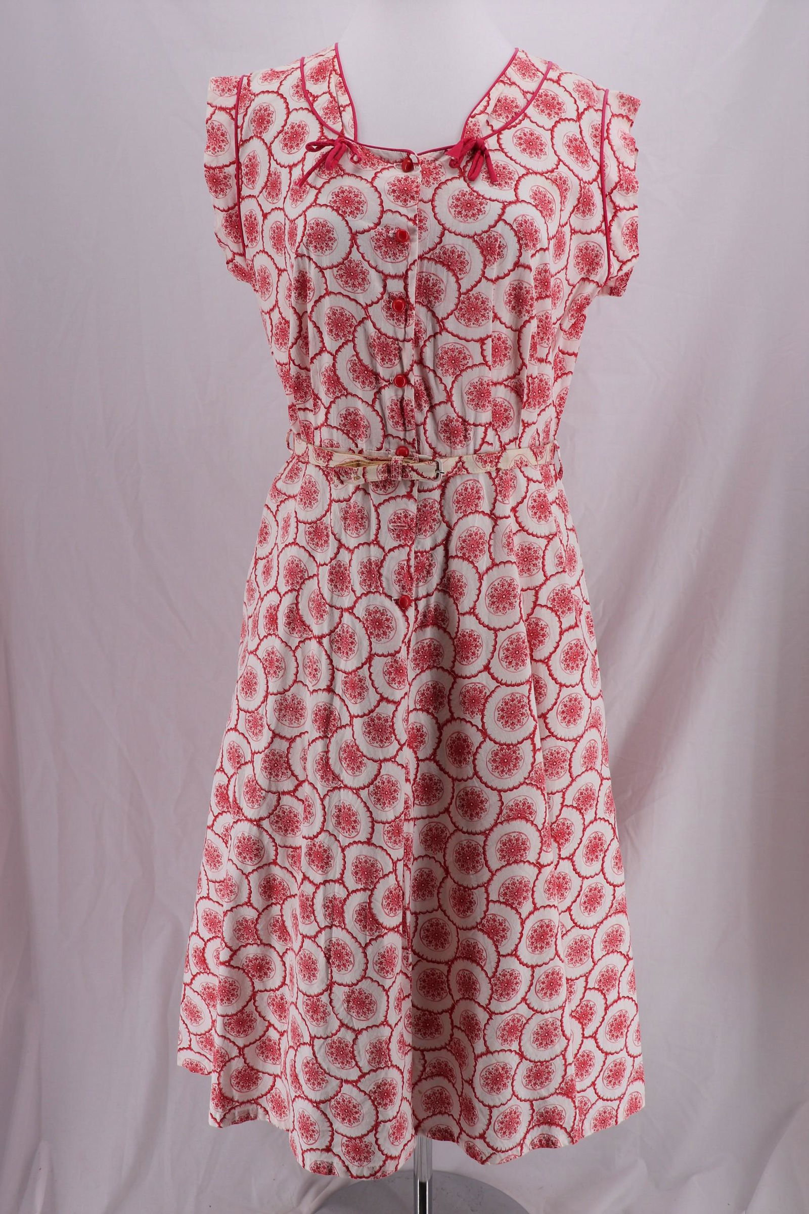 Vintage 1950's Cotton Day Dress (1 of 14)