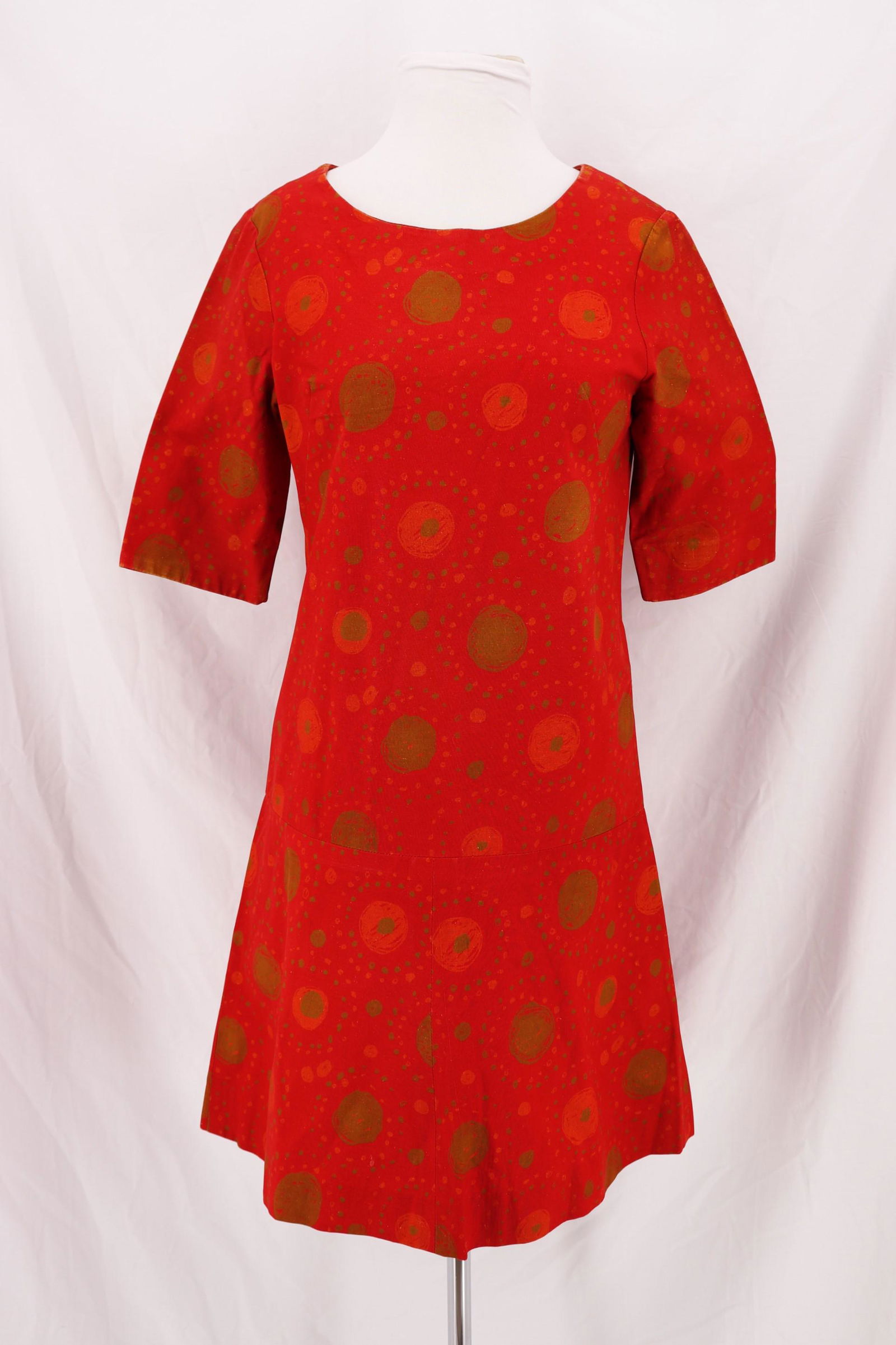 Vintage 1960's MARIMEKKO Short Sleeve Cotton Tunic (1 of 11)