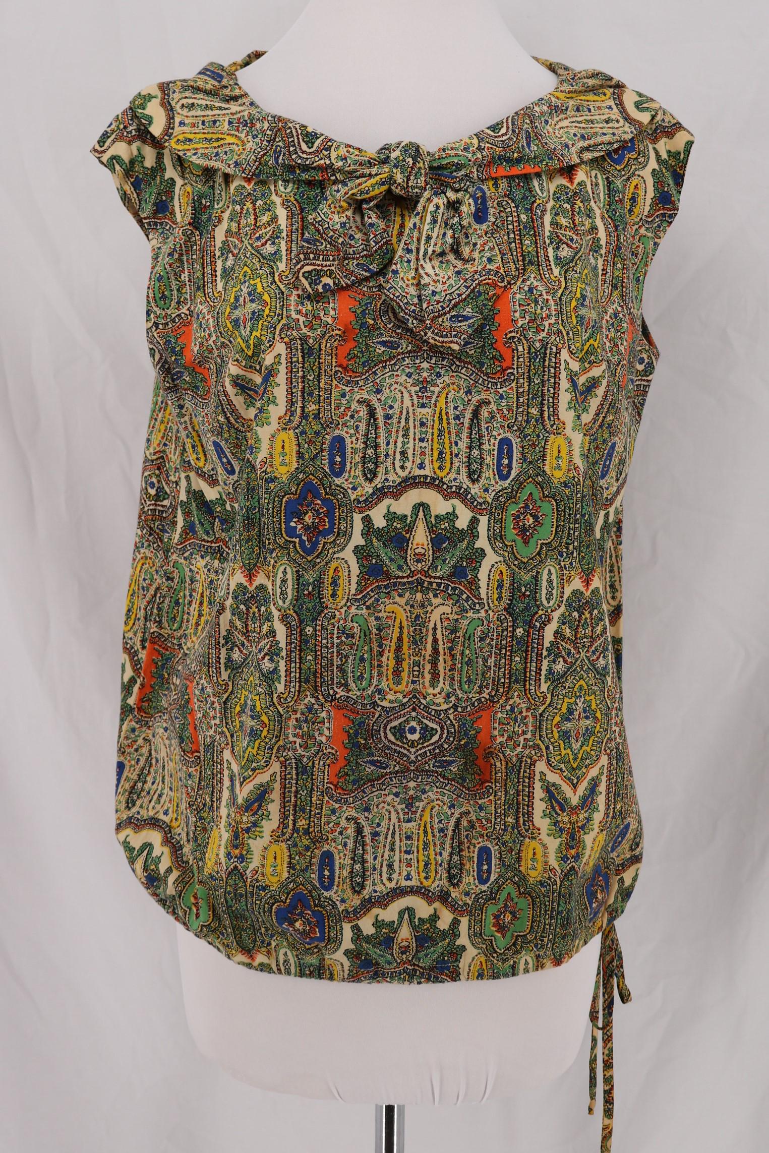 Vintage 1960's Cotton Tunic Ladies Top (1 of 12)