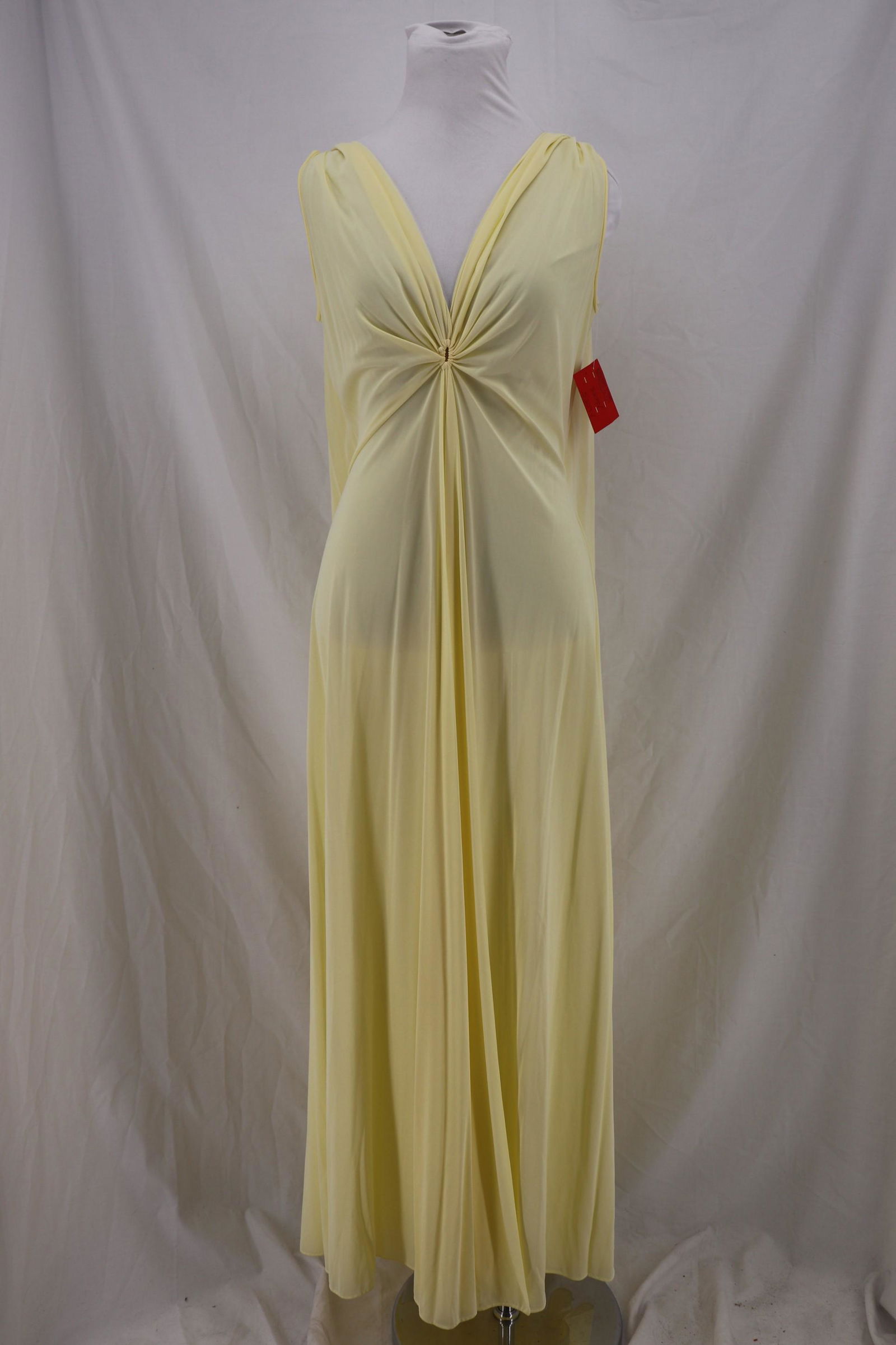 Vintage 1970's Yellow Nylon Negligee' Original Tags (1 of 14)