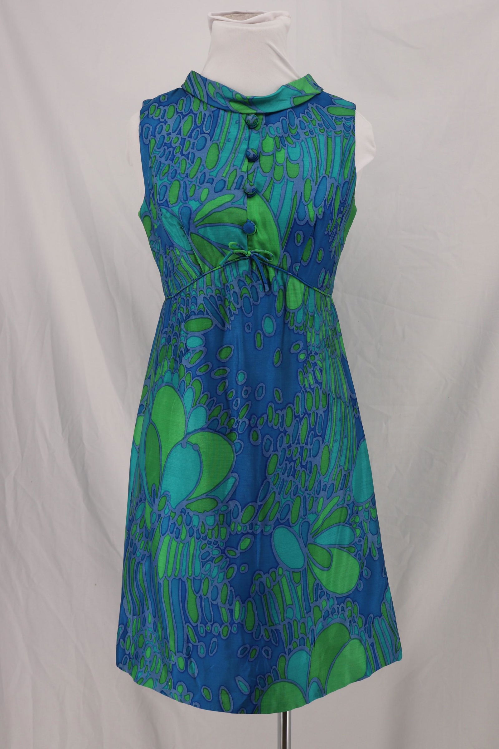 Vintage 1960's MAREK, Bold Print Silk Shift (1 of 15)