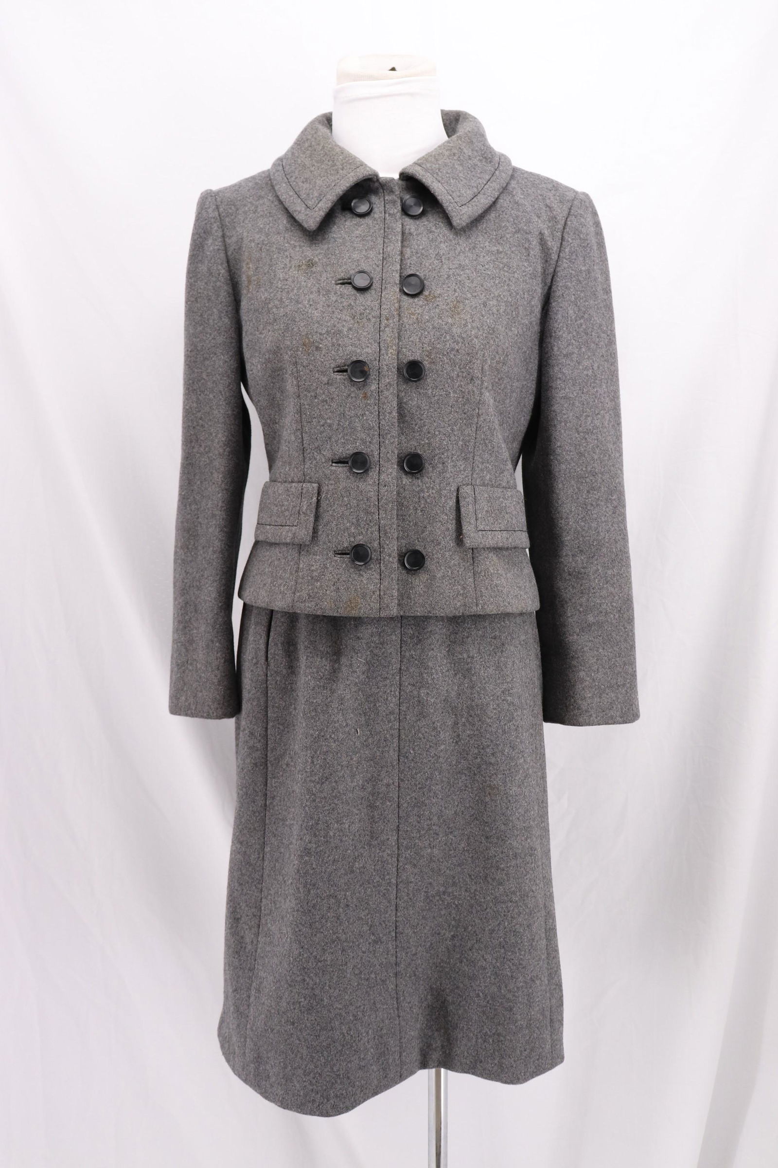 Vintage 1950's/60's CHRISTIAN DIOR 2 Piece Wool Skirt (1 of 20)