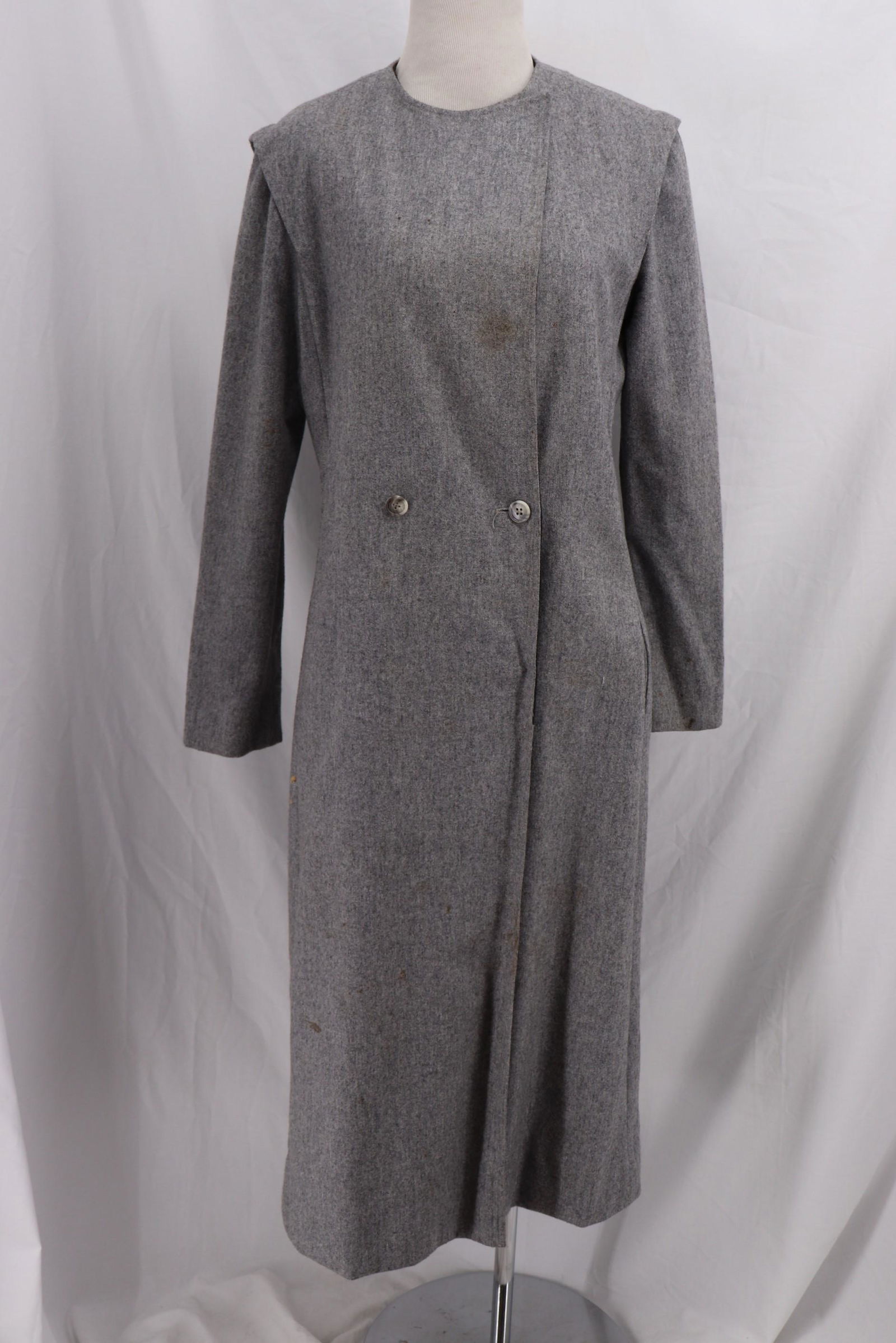 Vintage 1970's JOAN LESLIE by CASPER Wool Coat Dress (1 of 19)