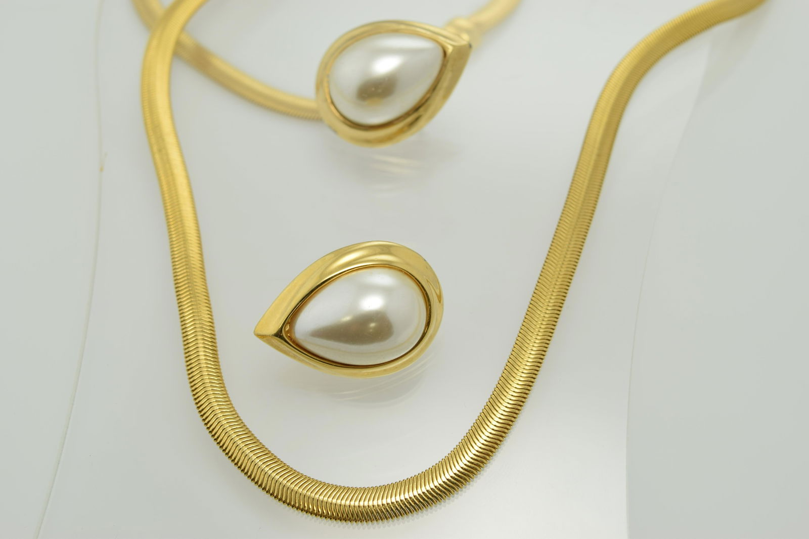 A lot consisting of a signed Napier pair of clip on (1 of 2)