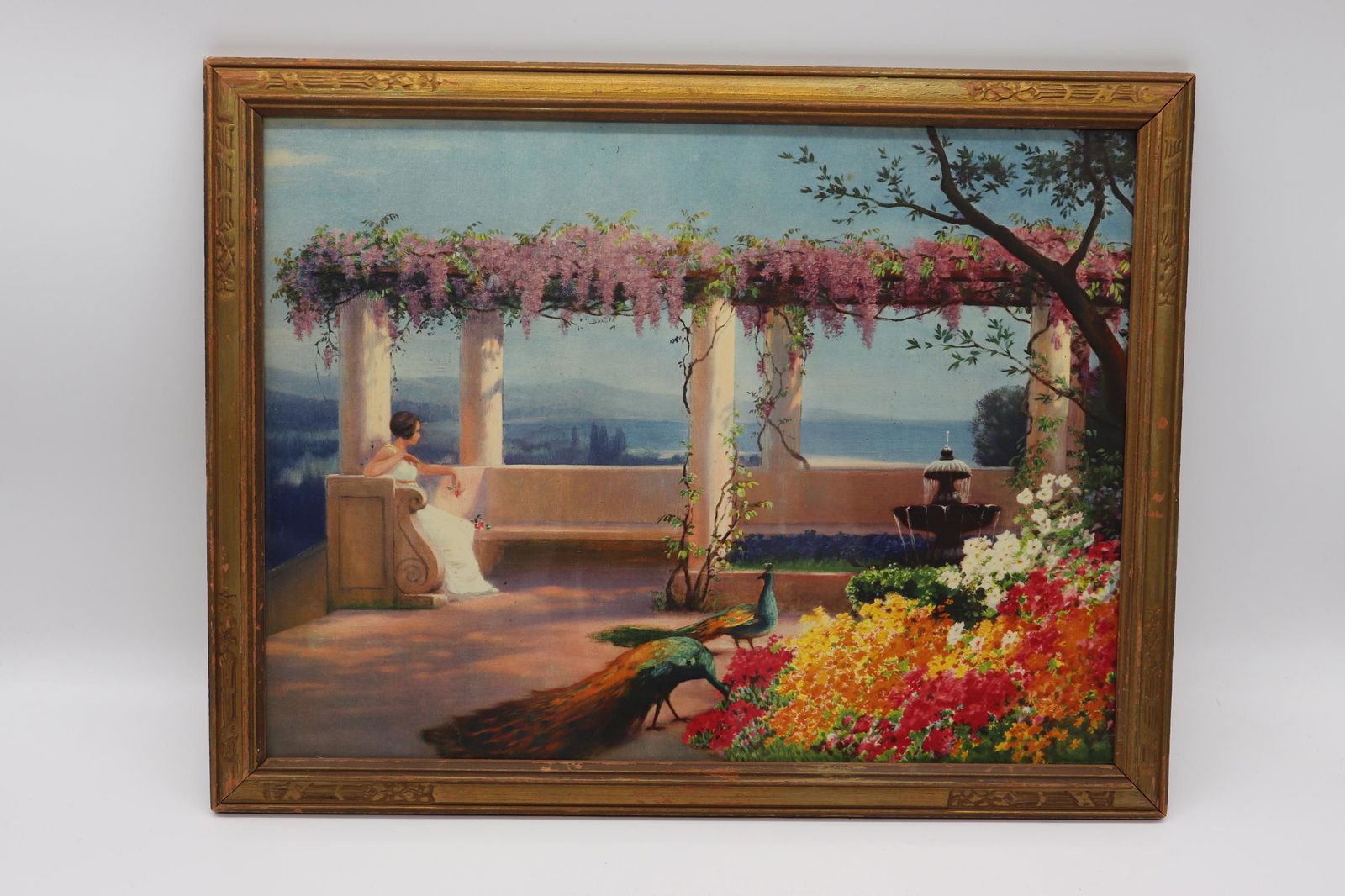 Rare Atkinson Fox Lithograph with original Frame (1 of 7)