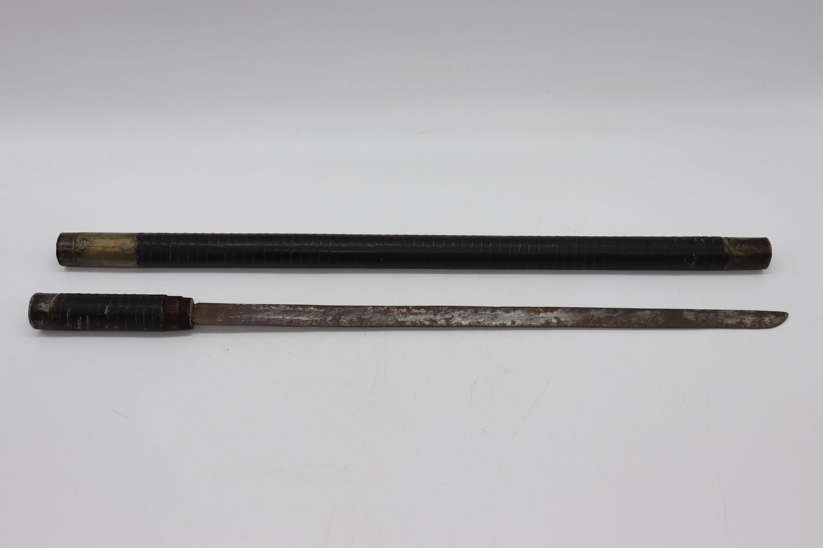 Antique Military Sword Swagger Stick (1 of 4)