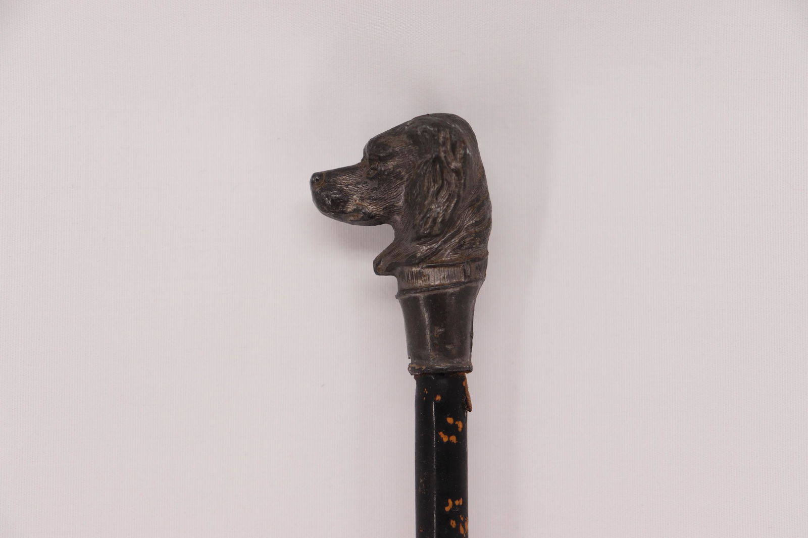 Antique Walking Stick with Dog Head (1 of 6)
