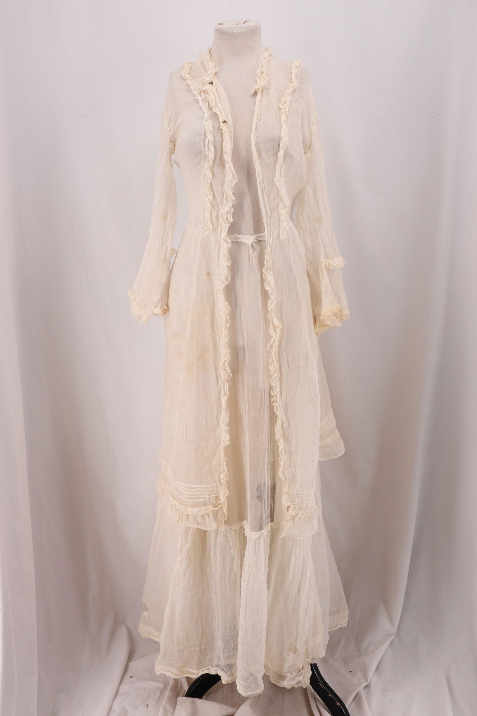 Victorian 2 Piece Organza Lawn/Tea Dress (1 of 12)