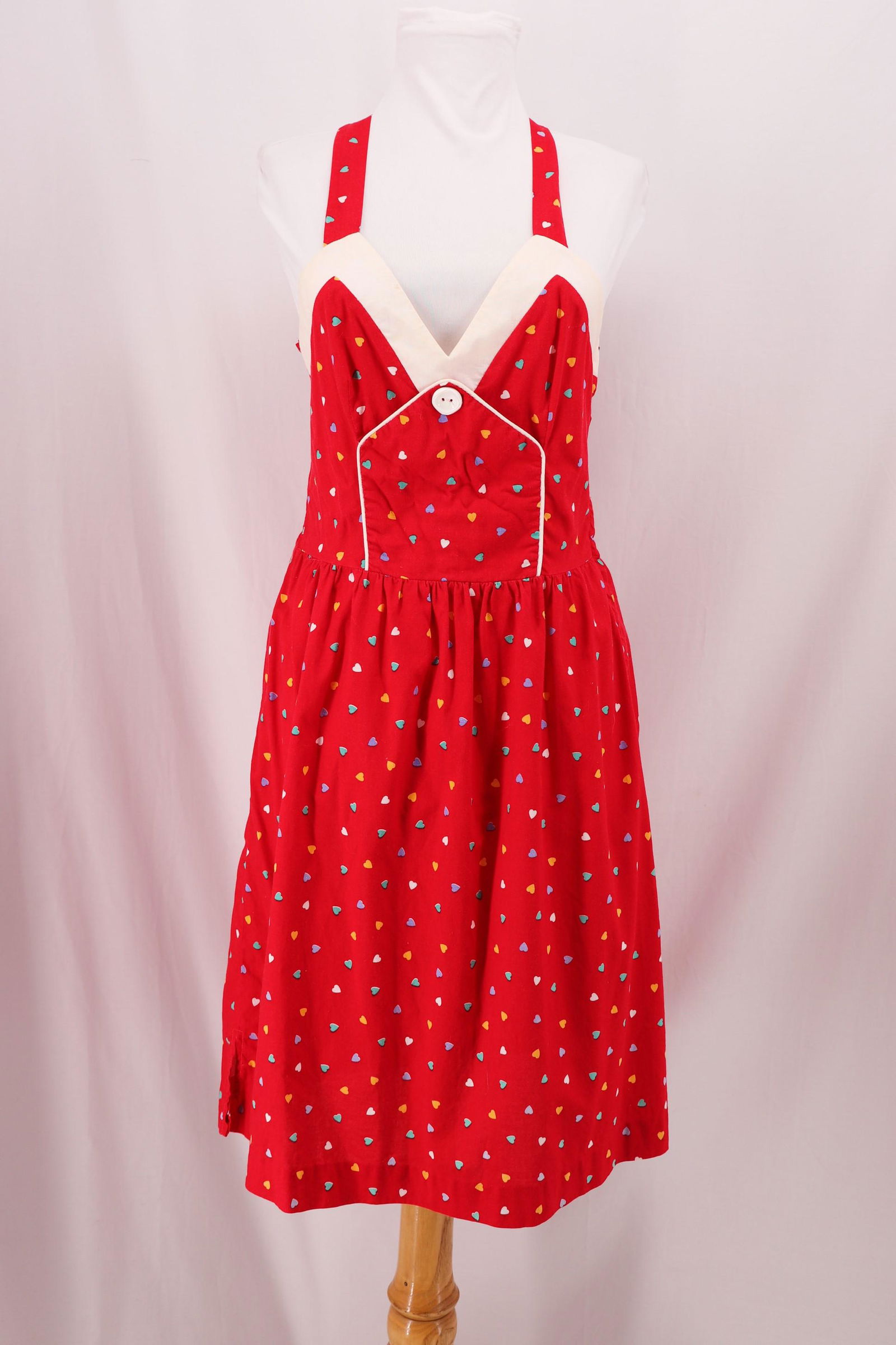 Vintage 1980's Cotton Summer Dress by Young Edwardian (1 of 6)