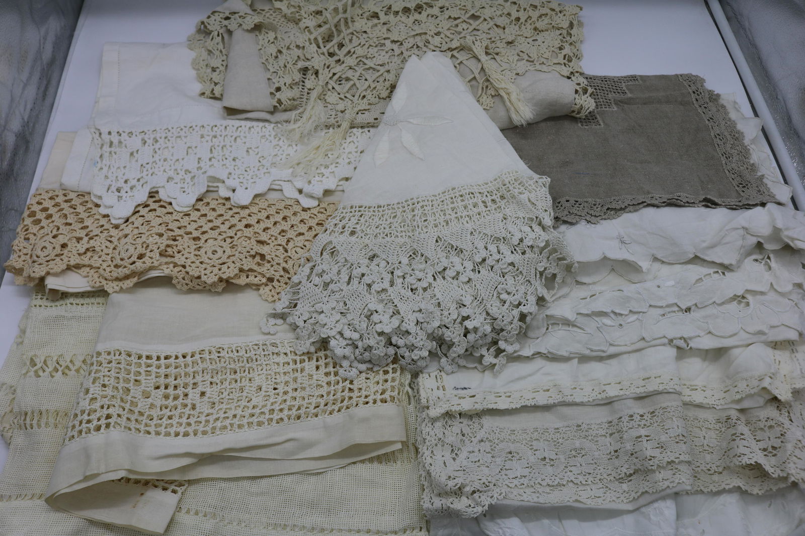 Lot of 12 Vintage Table Runners (1 of 5)