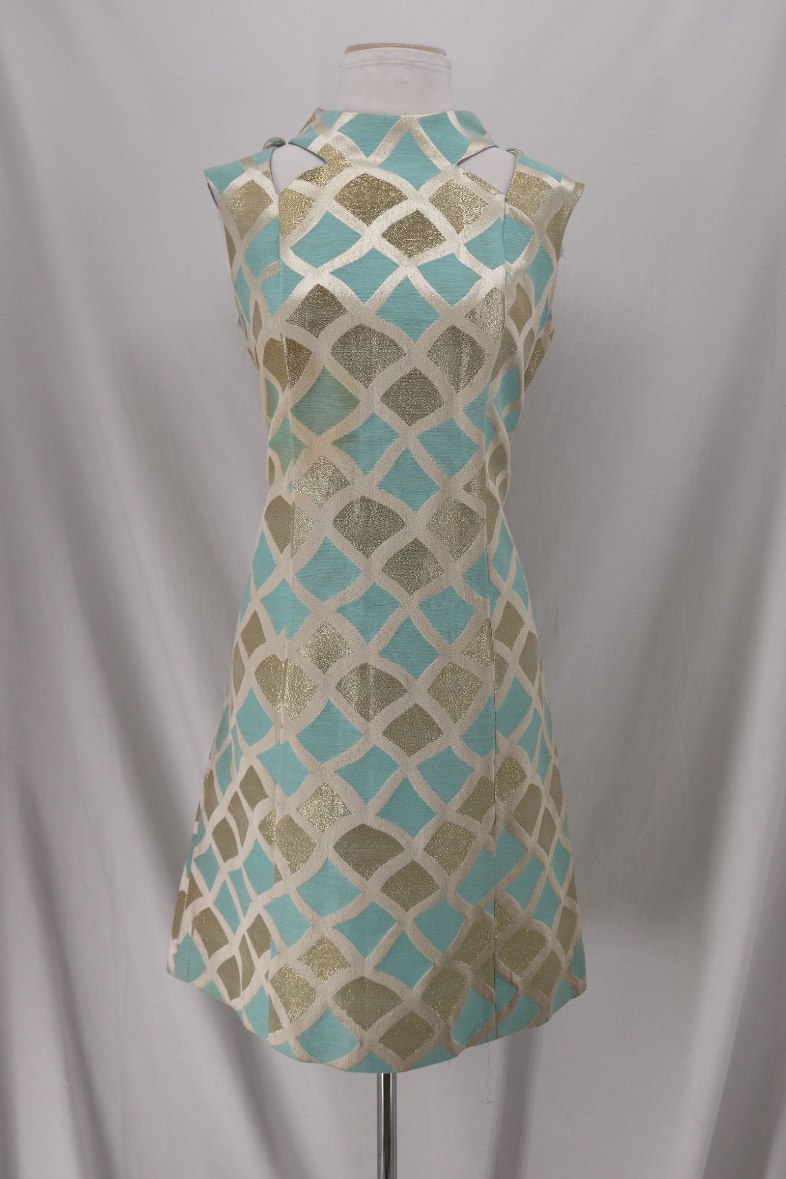 Vintage 1960's Hazel Greer Mod Shift Dress (1 of 11)