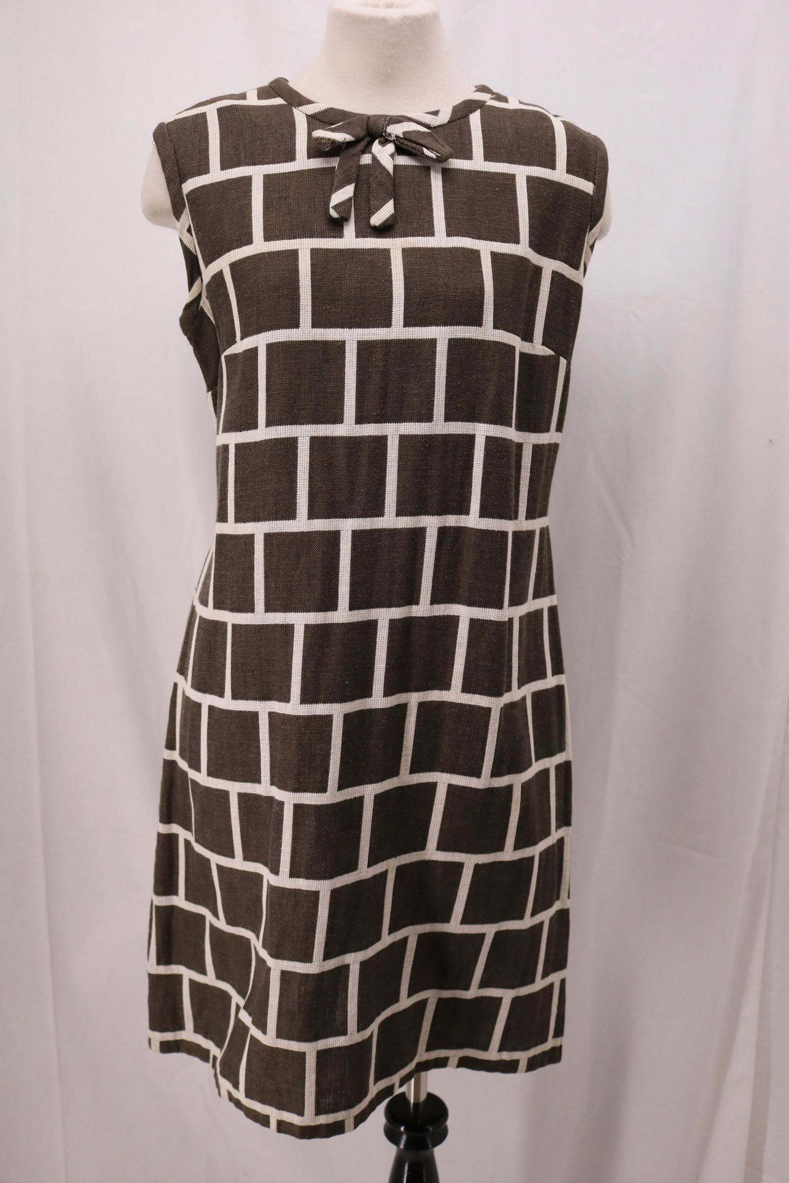 Vintage 1960's Wool Blend Shift Dress (1 of 5)
