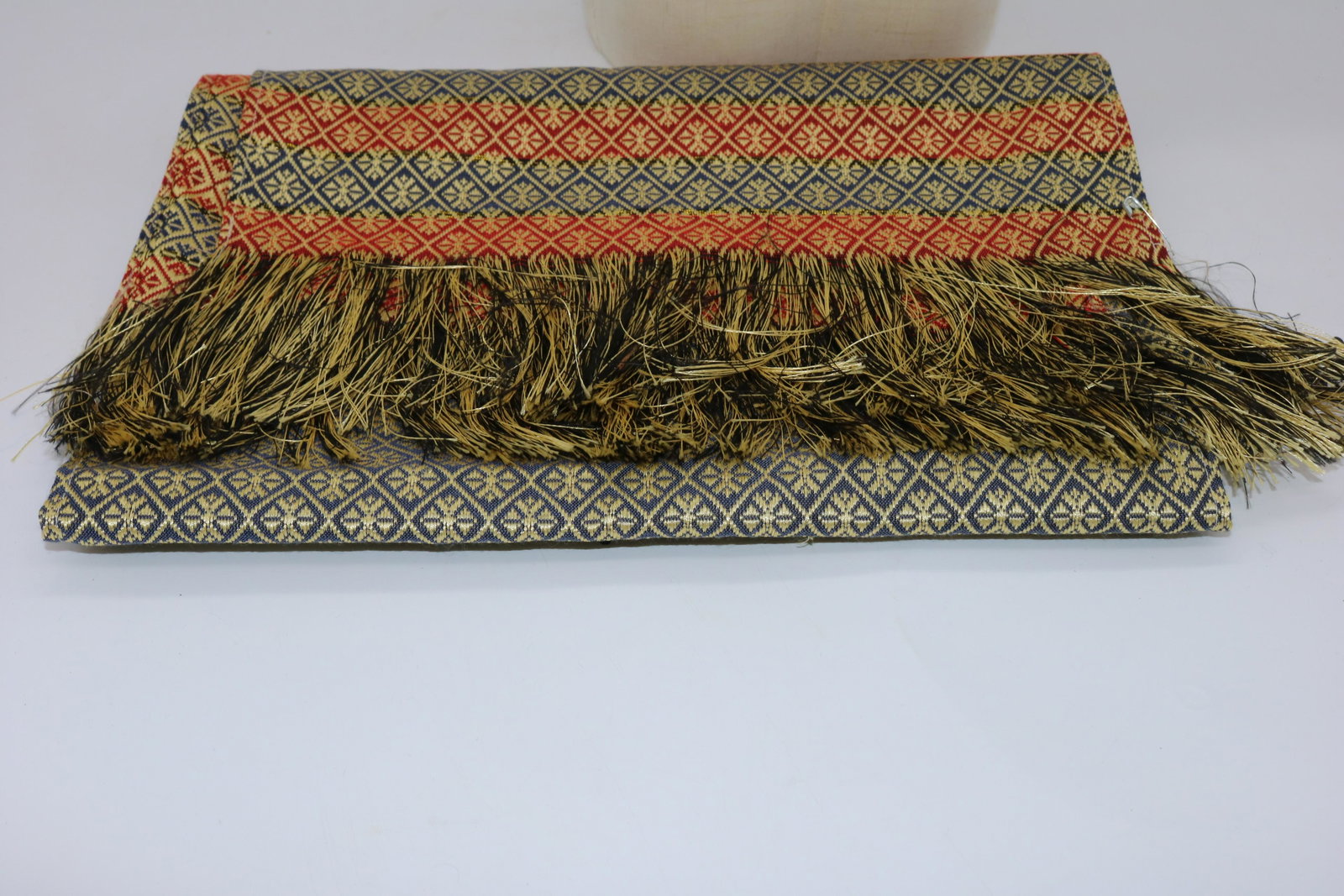 Vintage Silk Blend Brocade Ascot (1 of 2)