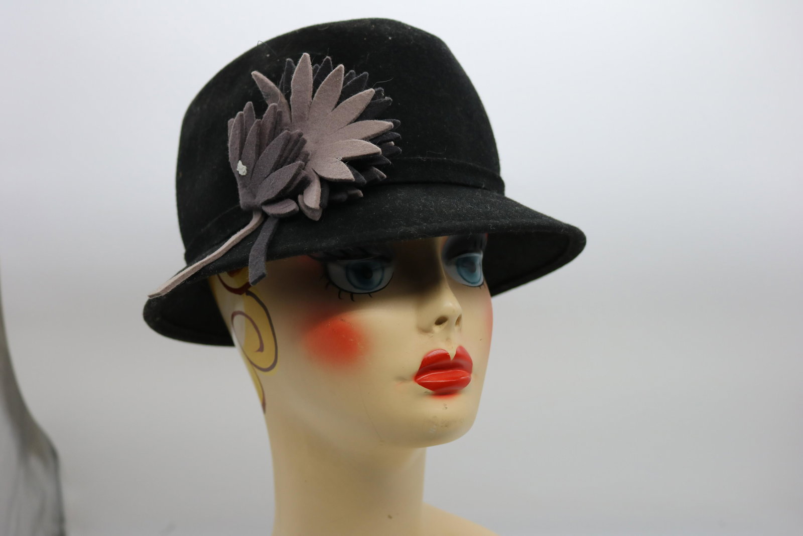 Vintage Lorenzo Ladies Wool Fedora Hat (1 of 5)