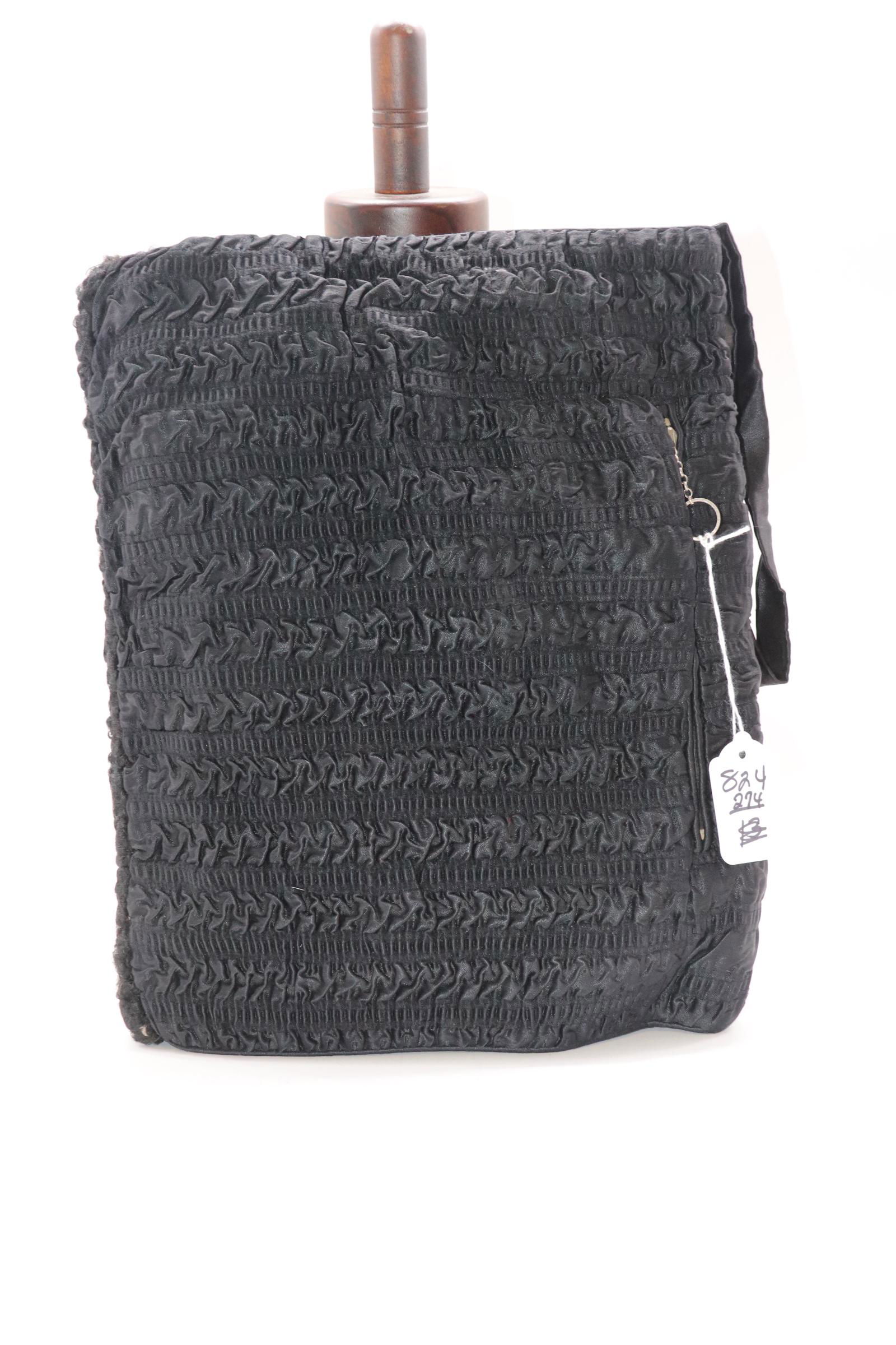 Vintage 1940's Ladies Persian Lamb & Silk Muff With (1 of 5)