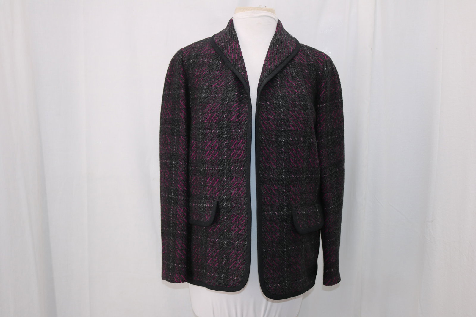 Vintage 1950's Kaplowitz Wool Clutch Jacket (1 of 6)