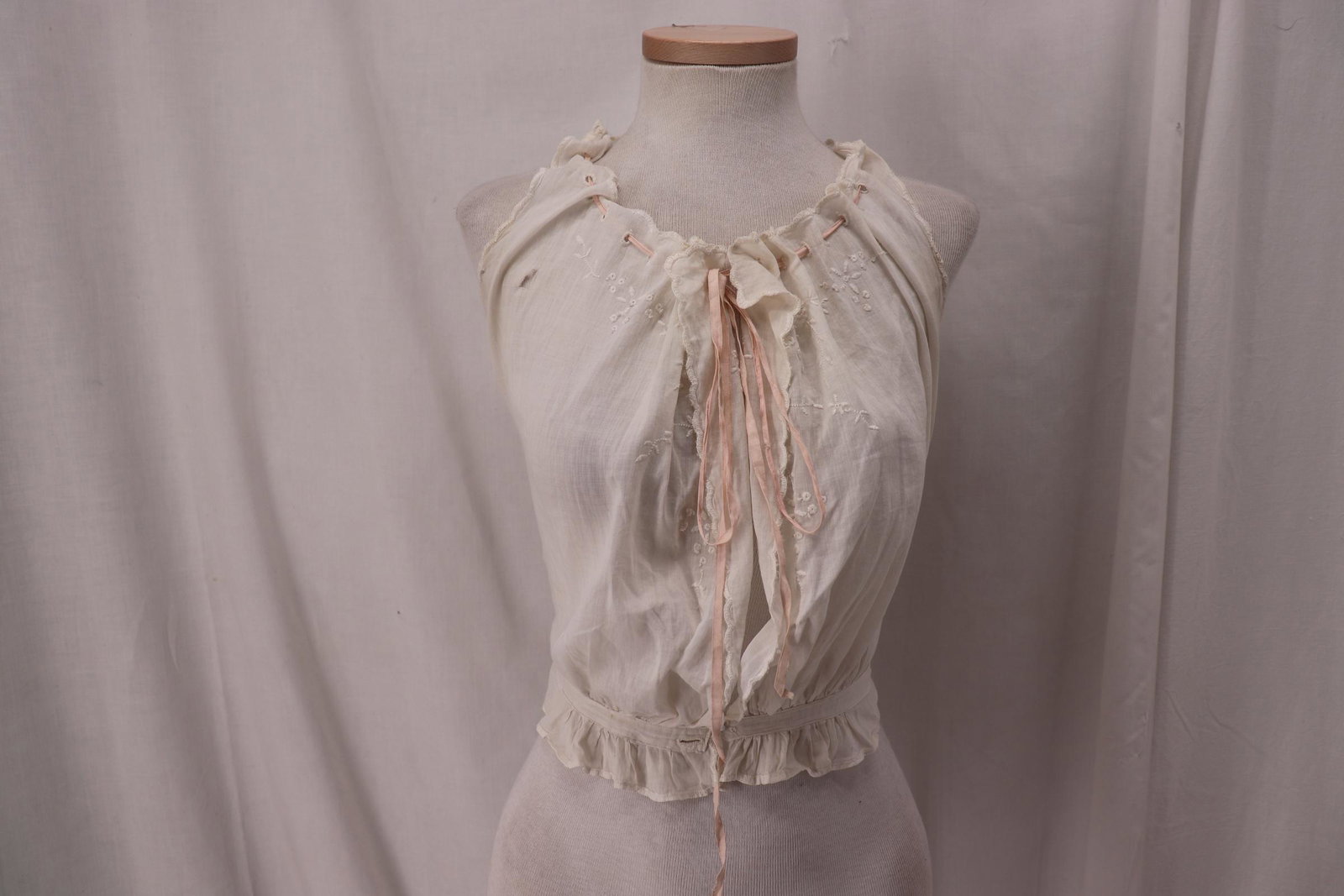 Antique Victorian Corset Cover (1 of 5)