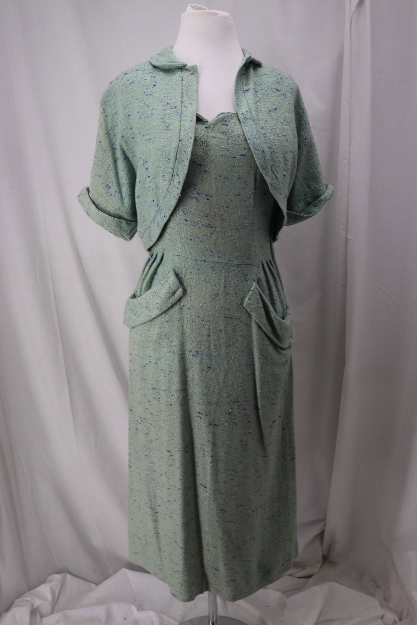 Vintage 1950's Teena Paige Fashions Dress & Bolero (1 of 10)