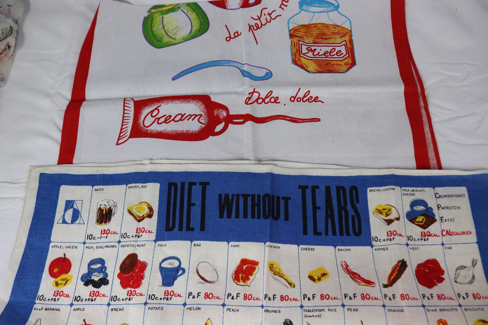 Lot of 2 Vintage Kitchen Towels (1 of 8)