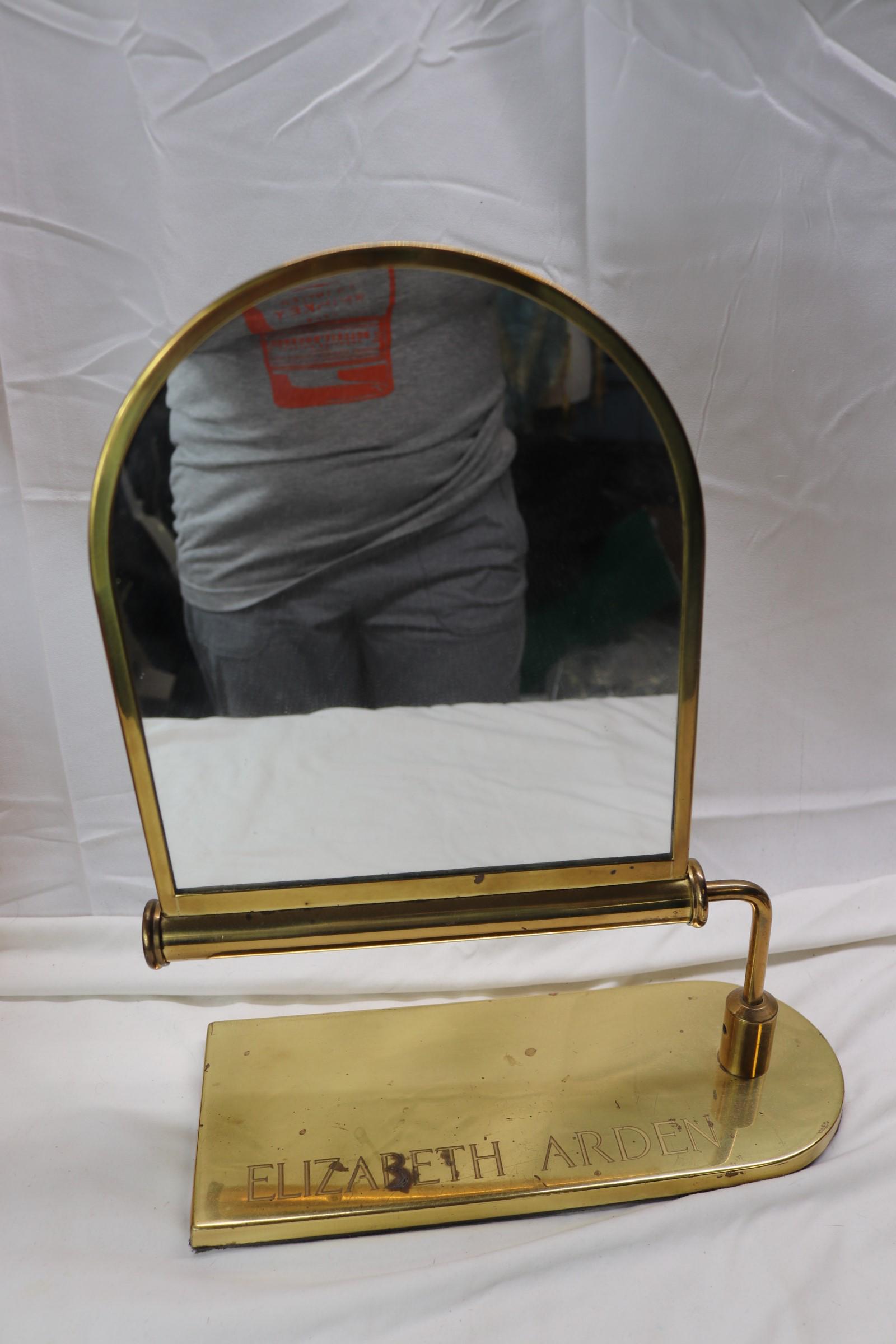 Vintage 1950's Elizabeth Arden Store Display Mirror: see photos for condition.