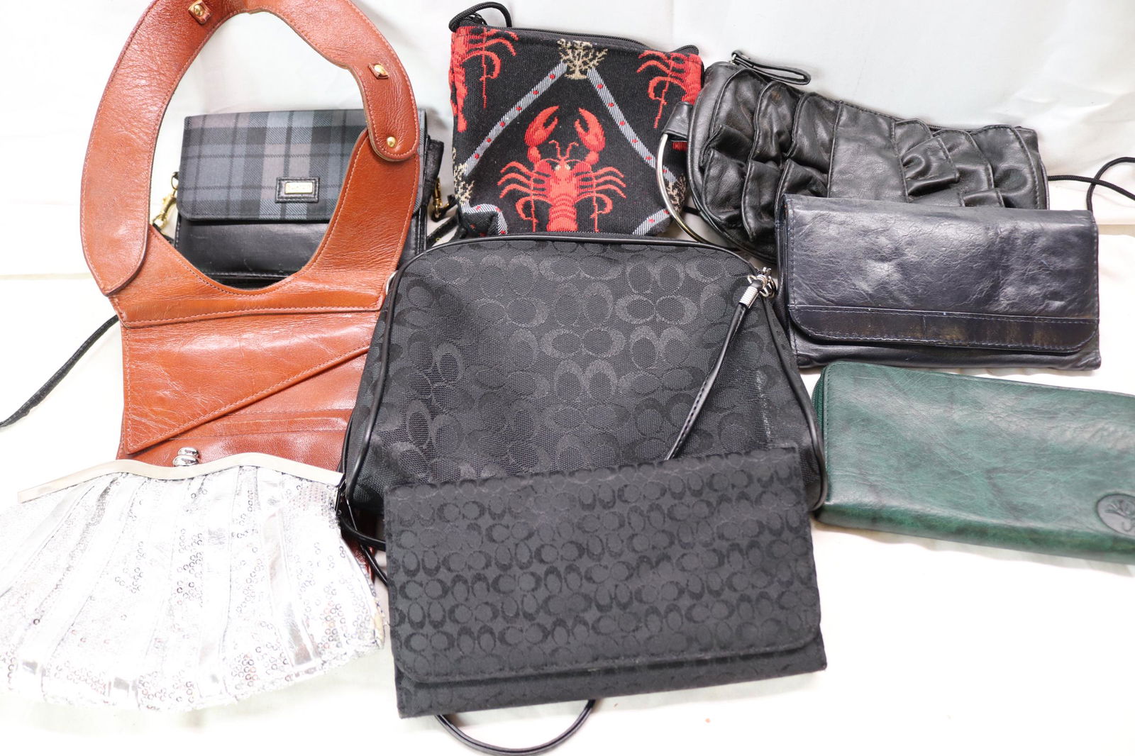 Bag Lot of 8 Small Purses & Wallets (1 of 20)