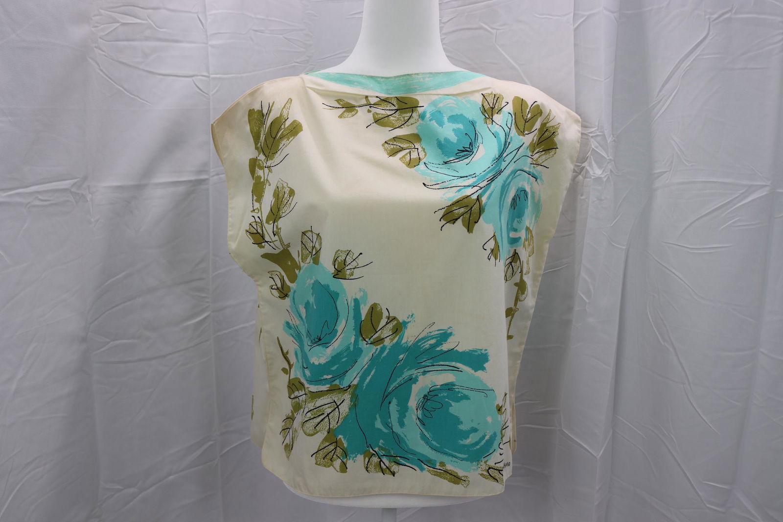 Vintage 1960's Vera Floral Print Blouse (1 of 13)