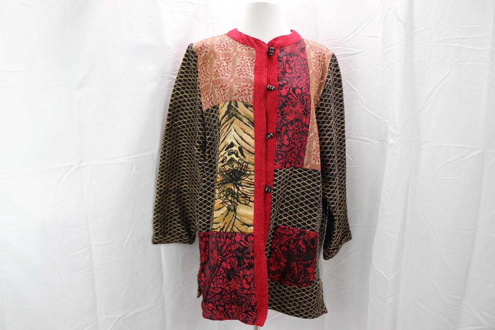 Vintage 1980's/90's Patchwork Tapestry Jacket (1 of 5)