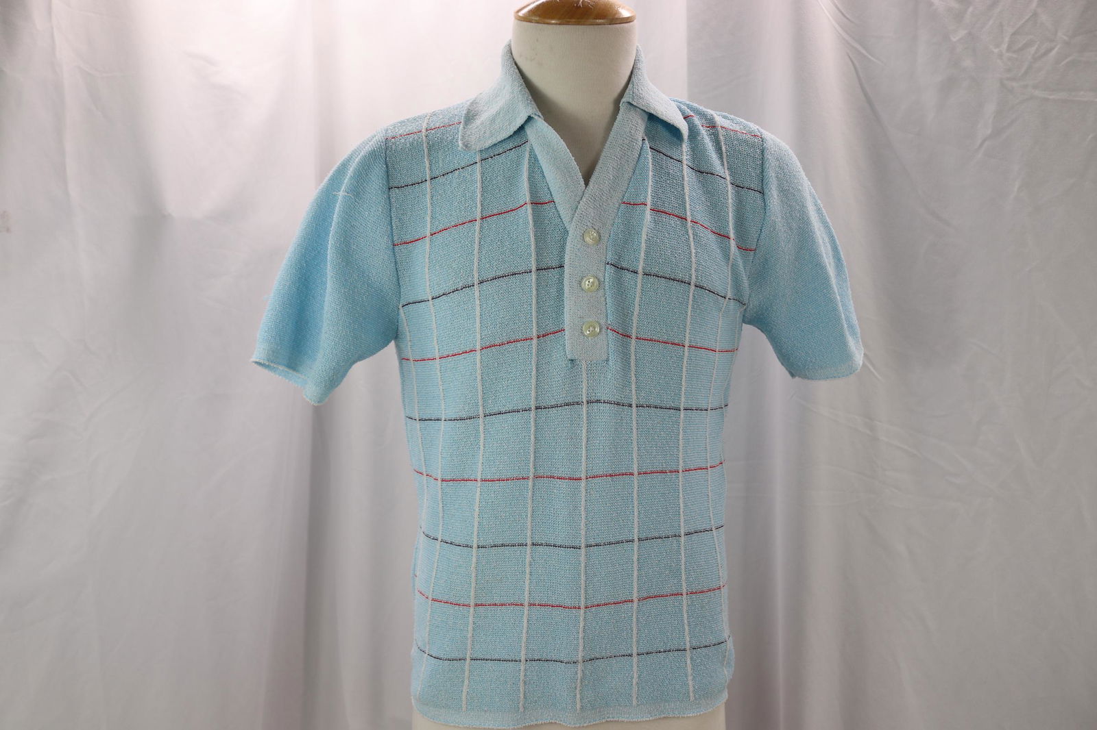 Men's Vintage 1950's Knit Golf Shirt (1 of 4)