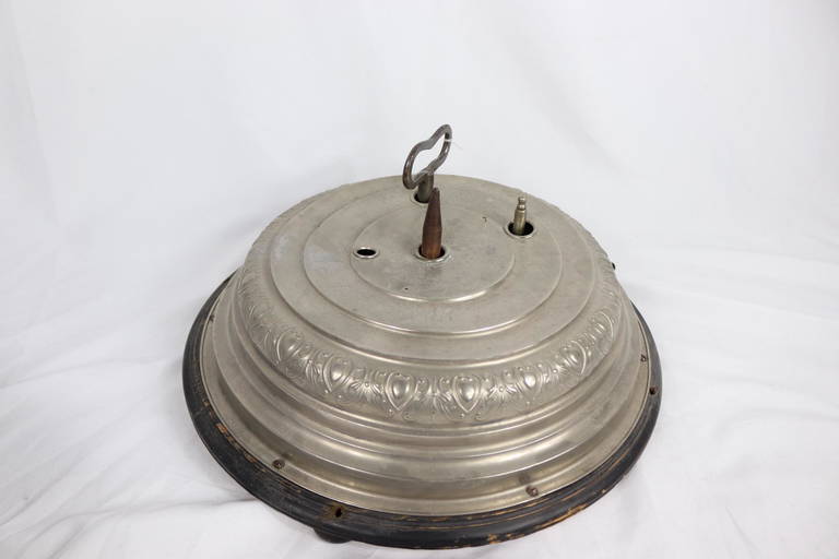 Vintage German Christmas Tree Stand, Musical & Turns