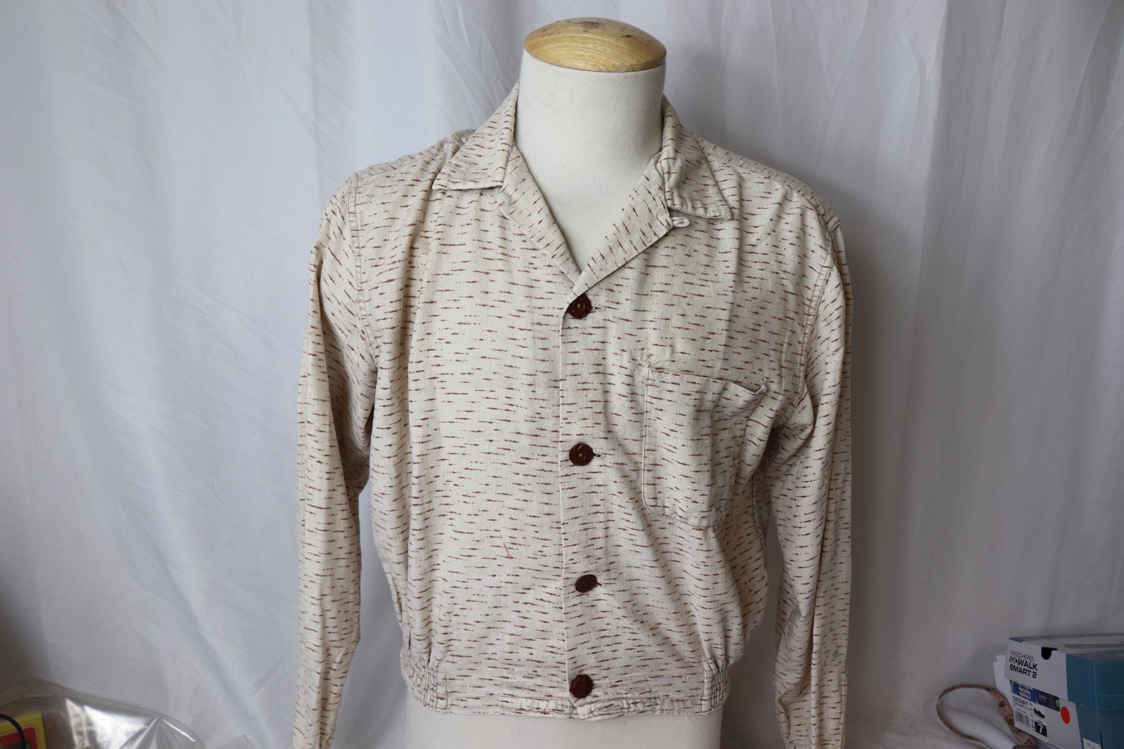 Vintage 1950's Ensenada by Reliance Men's Light Weight Flannel Shirt (1 of 13)