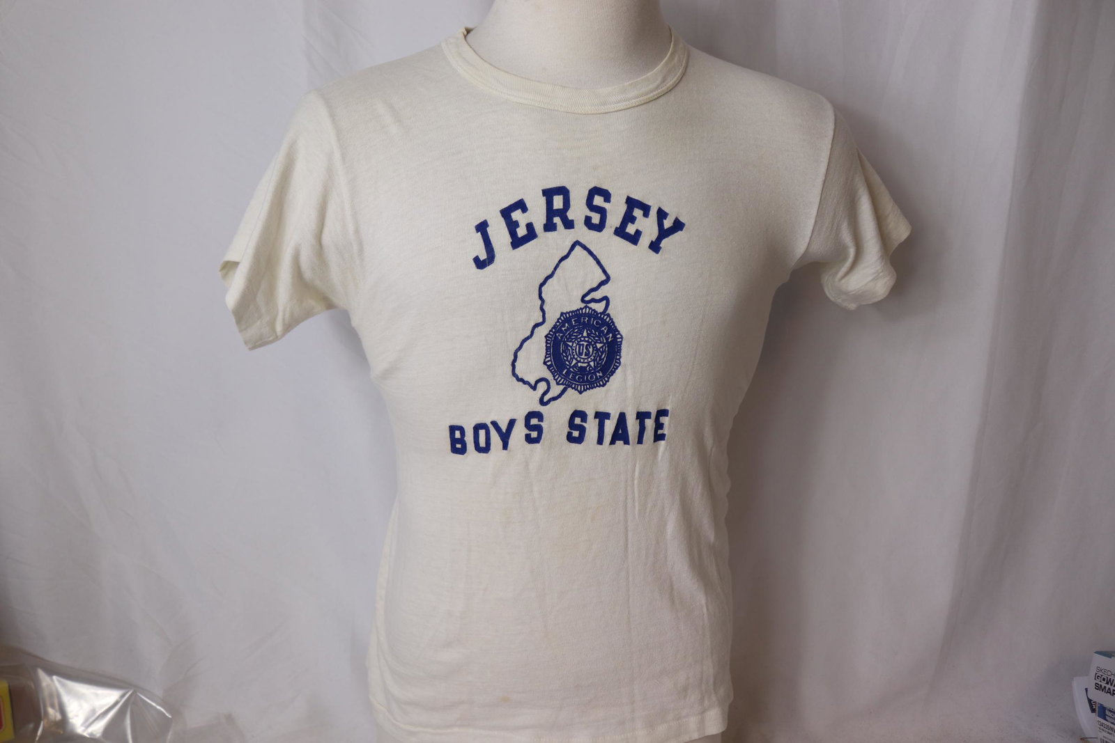 Vintage 1960's Russel Southern Boy's American Legion T-Shirt: size 38-40, good condition, see photo's
