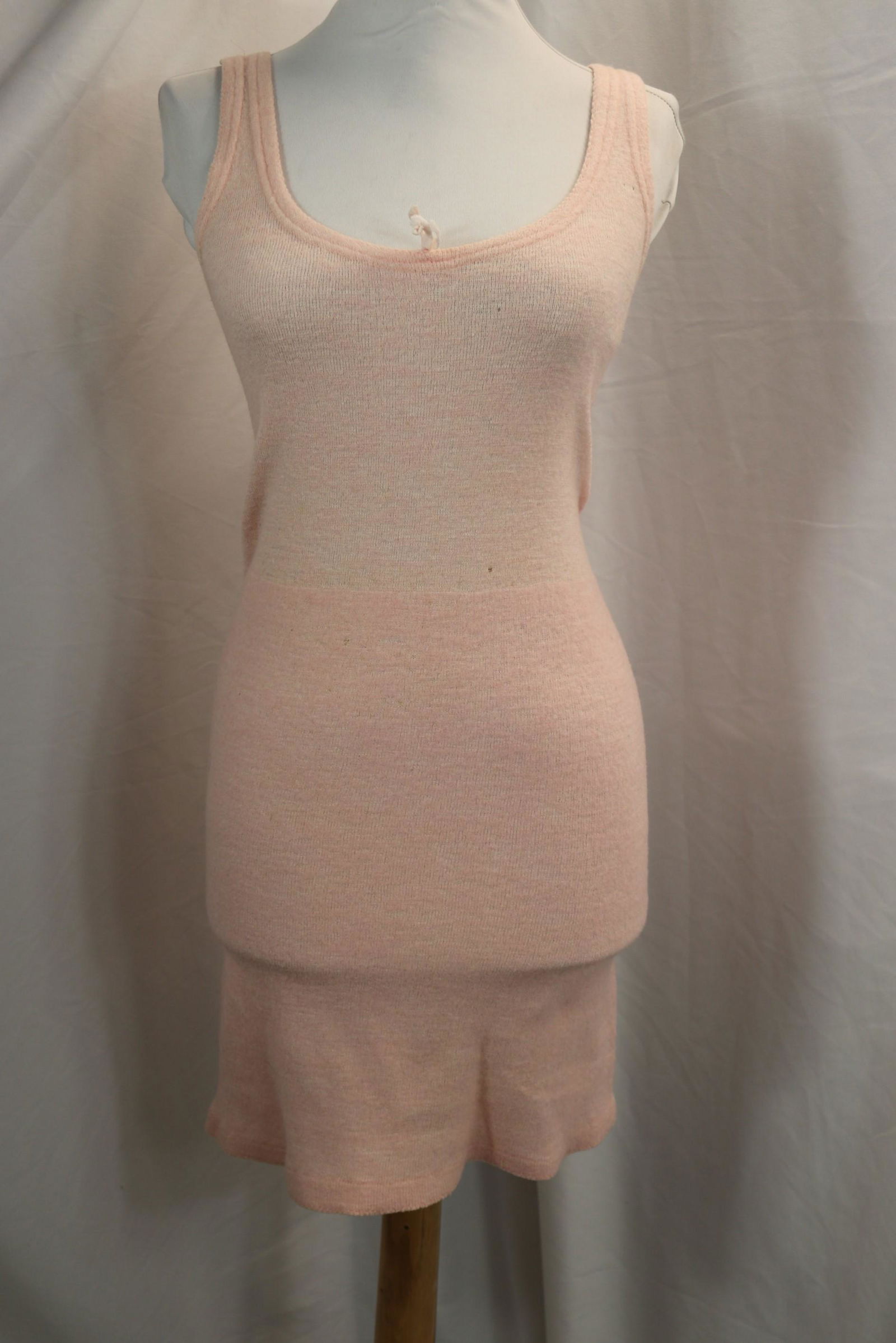 Vintage Pink Wool Tank Top Style Under Garment (1 of 7)