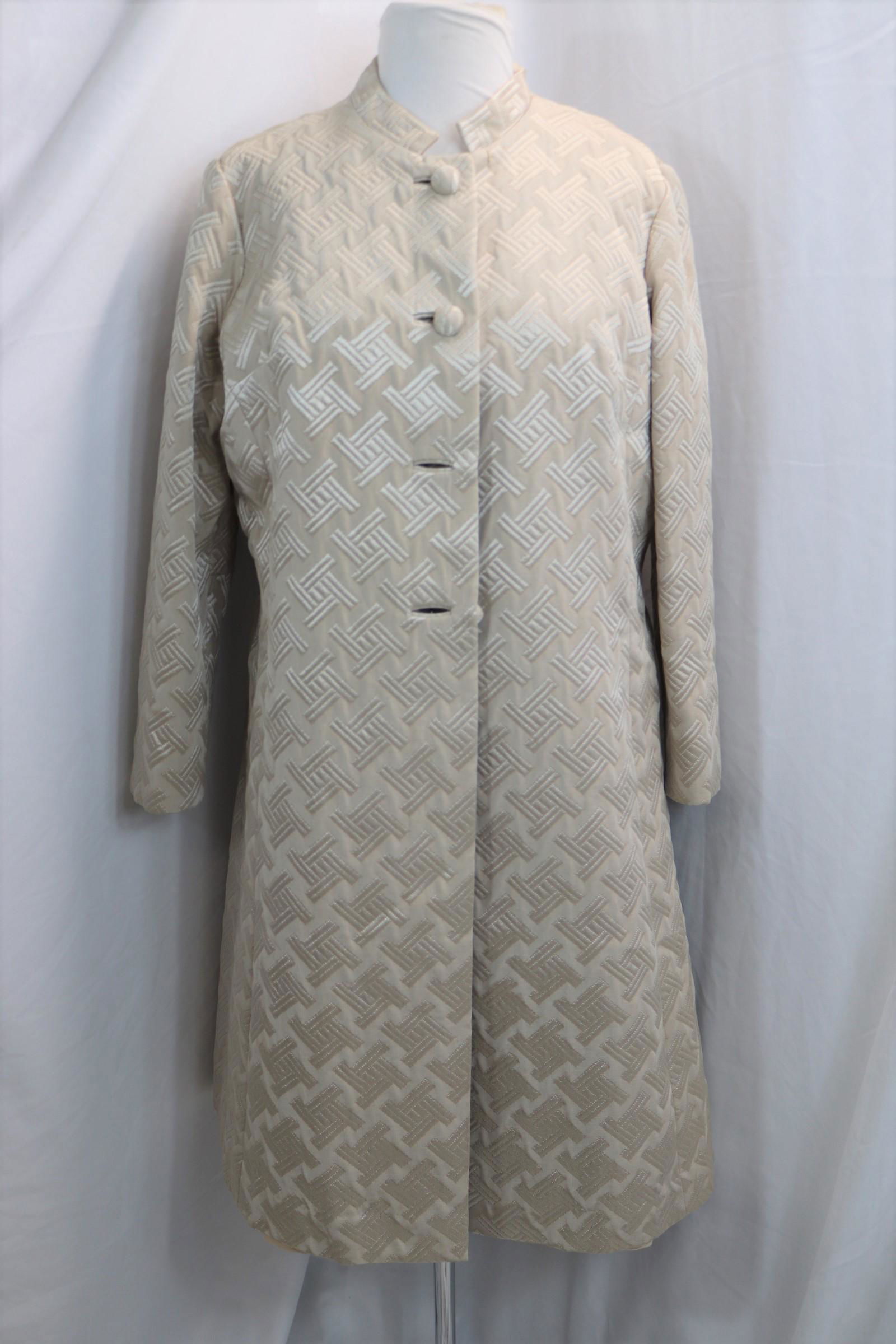 Vintage 1960's 2 Piece Quilted Dress and Jacket Set (1 of 5)