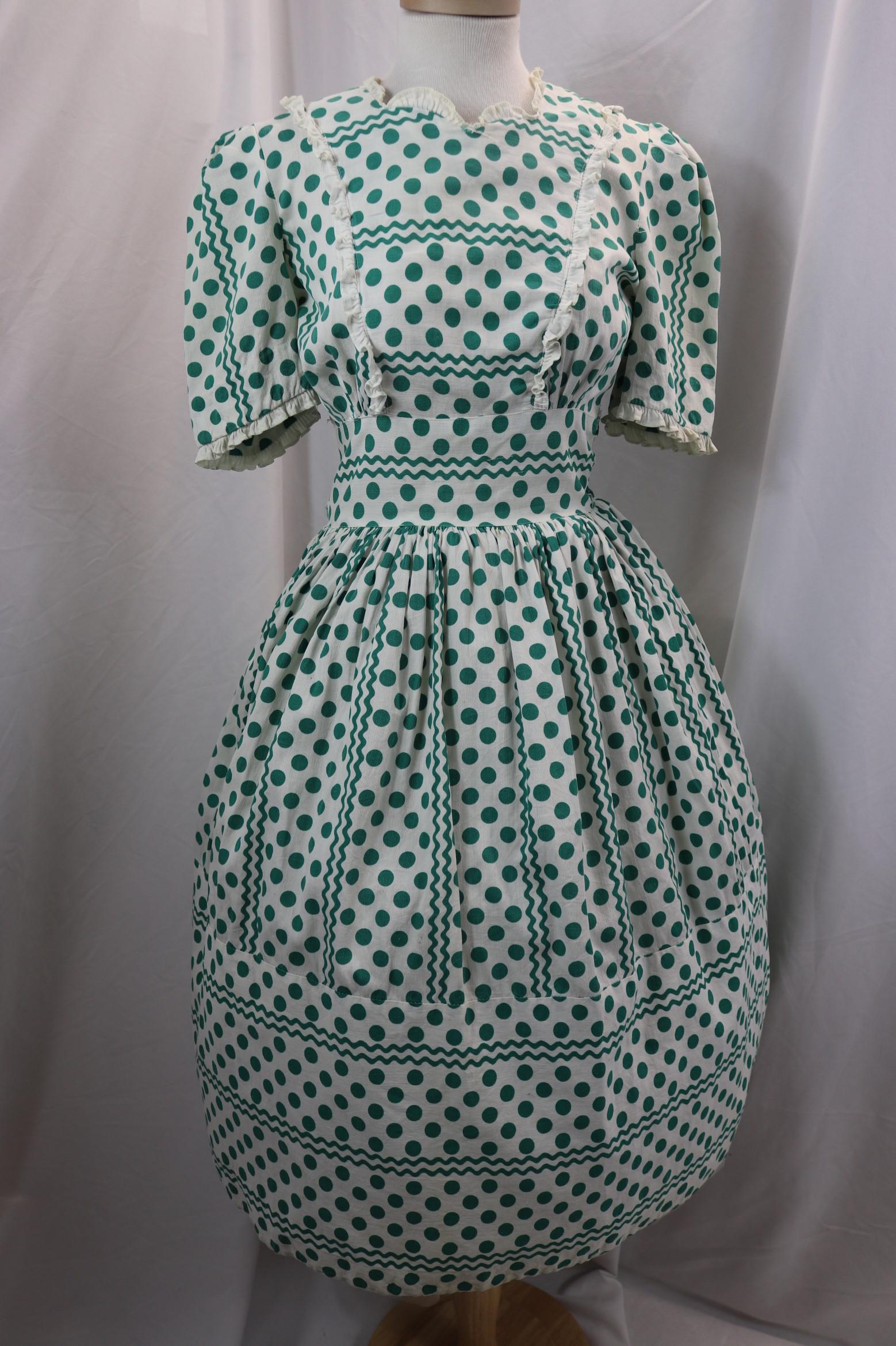 Vintage 1950's Betty Barclay School Girl Dress (1 of 15)