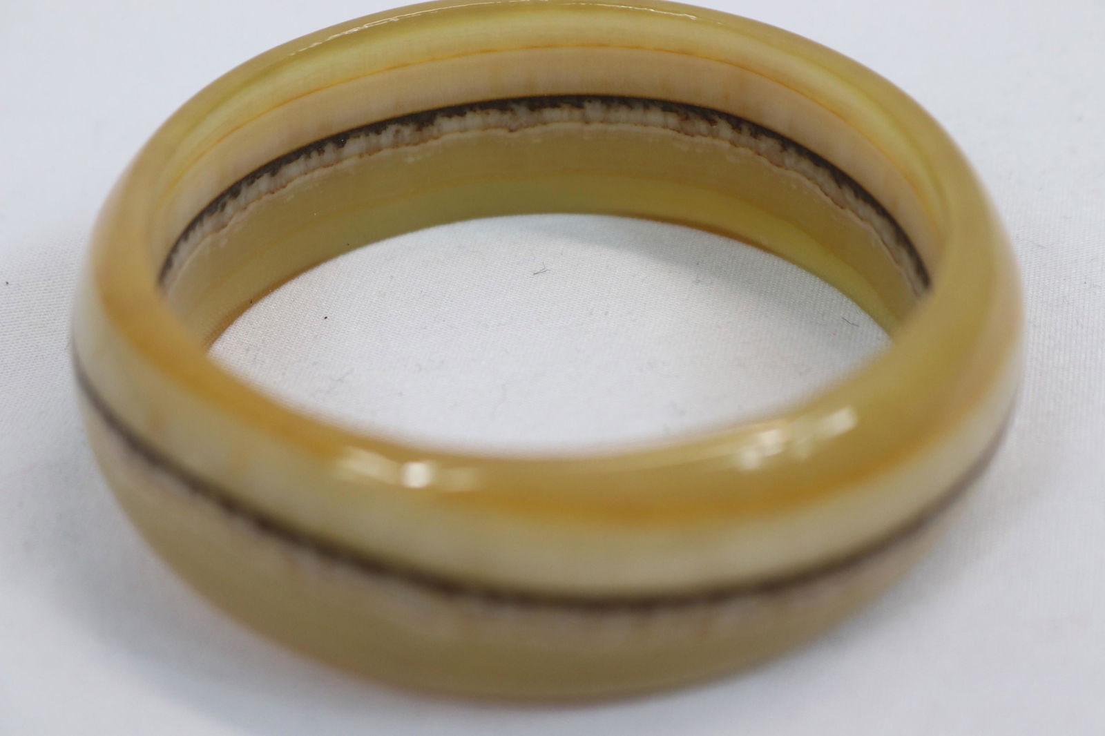 Vintage Natural Stone Bangle Bracelet (1 of 4)
