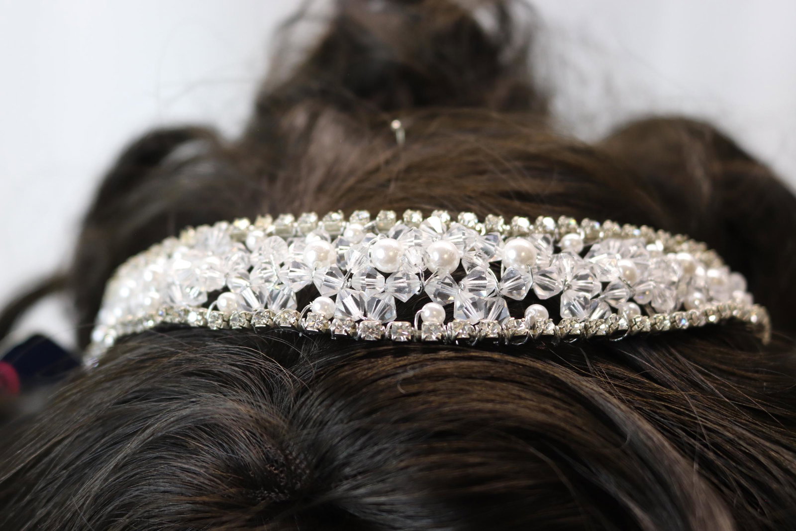 Old Store Stock Crystal & Rhinestone Tiara (1 of 4)