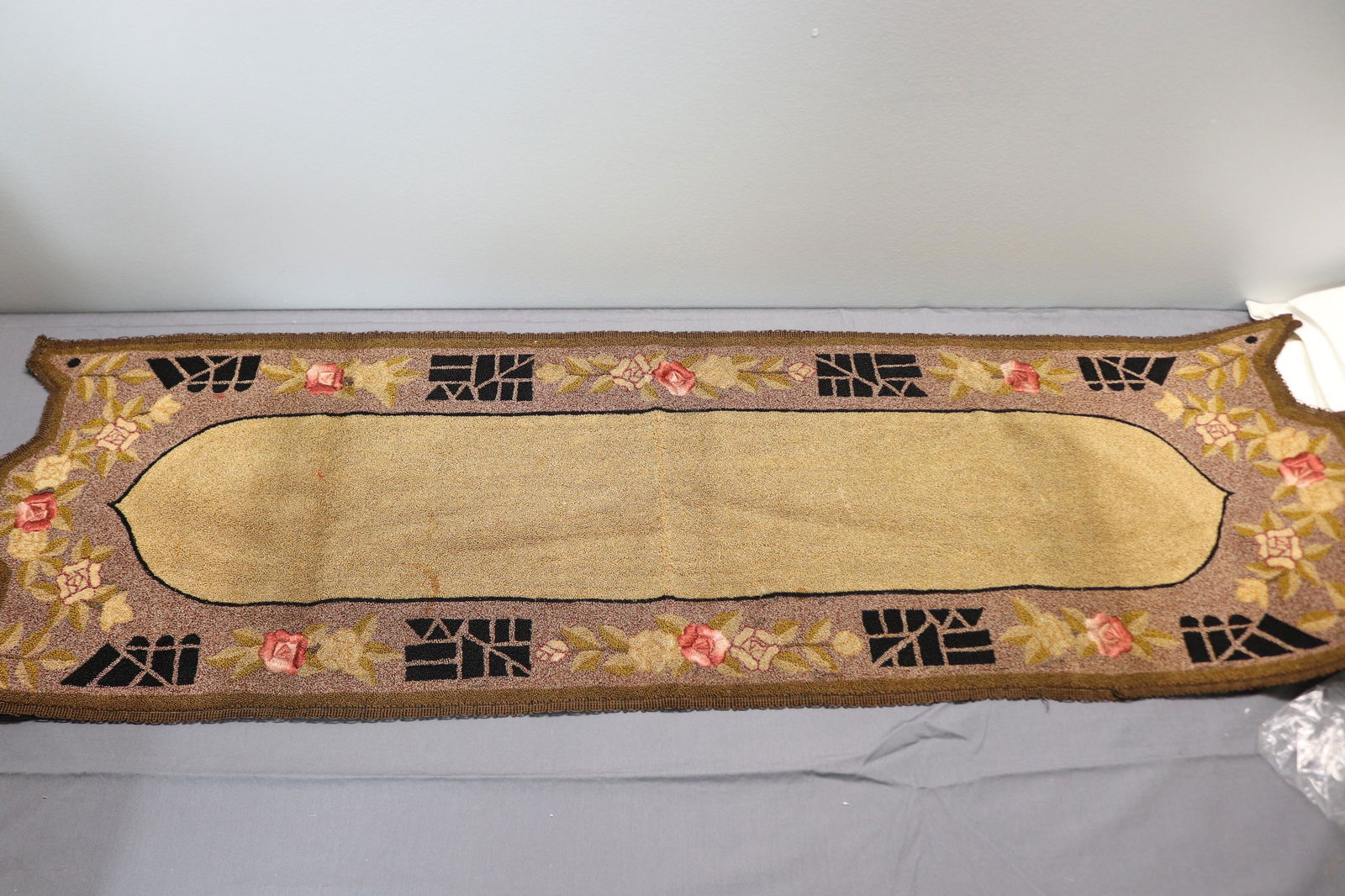 Antique Tapestry Embroidered Table Runner (1 of 5)