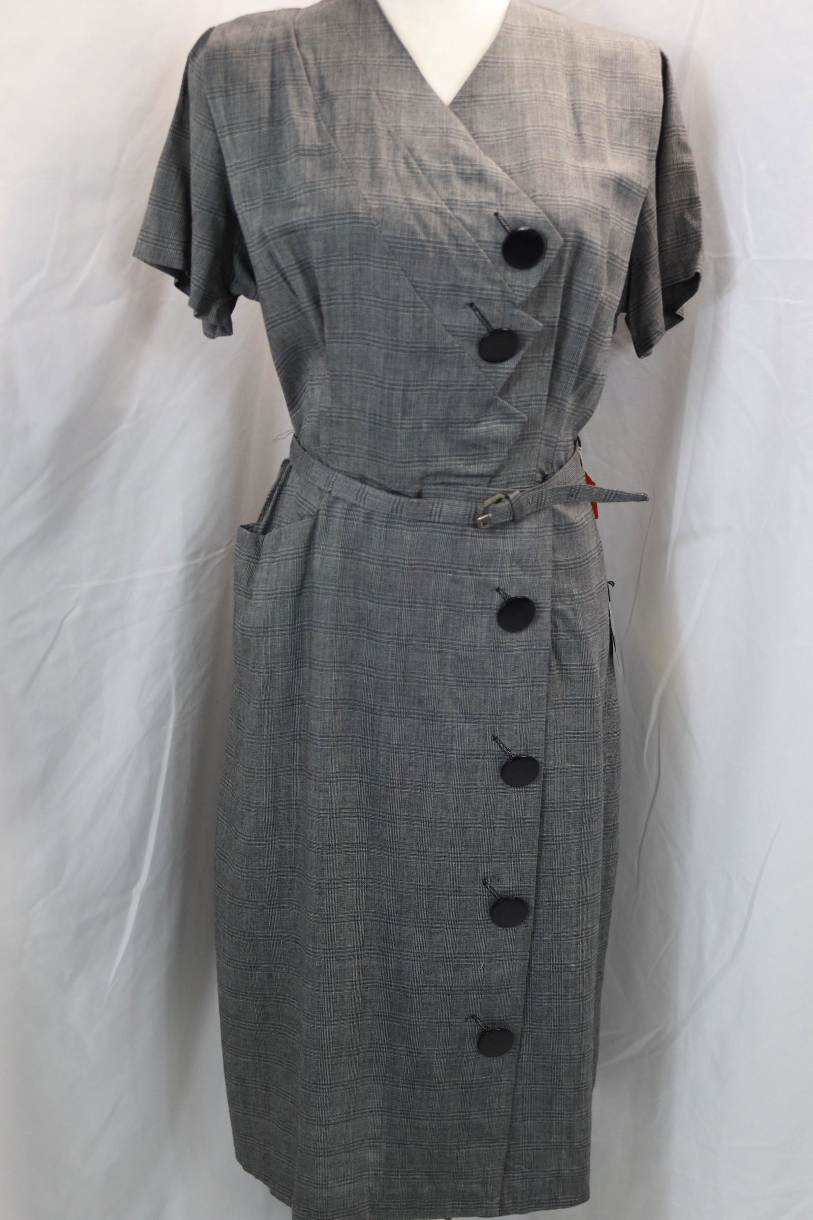 vintage 1960's Cohama Random knit sheath dress, original tags: approx. 42 bust, 34 waist, good condition with original tags, see photos