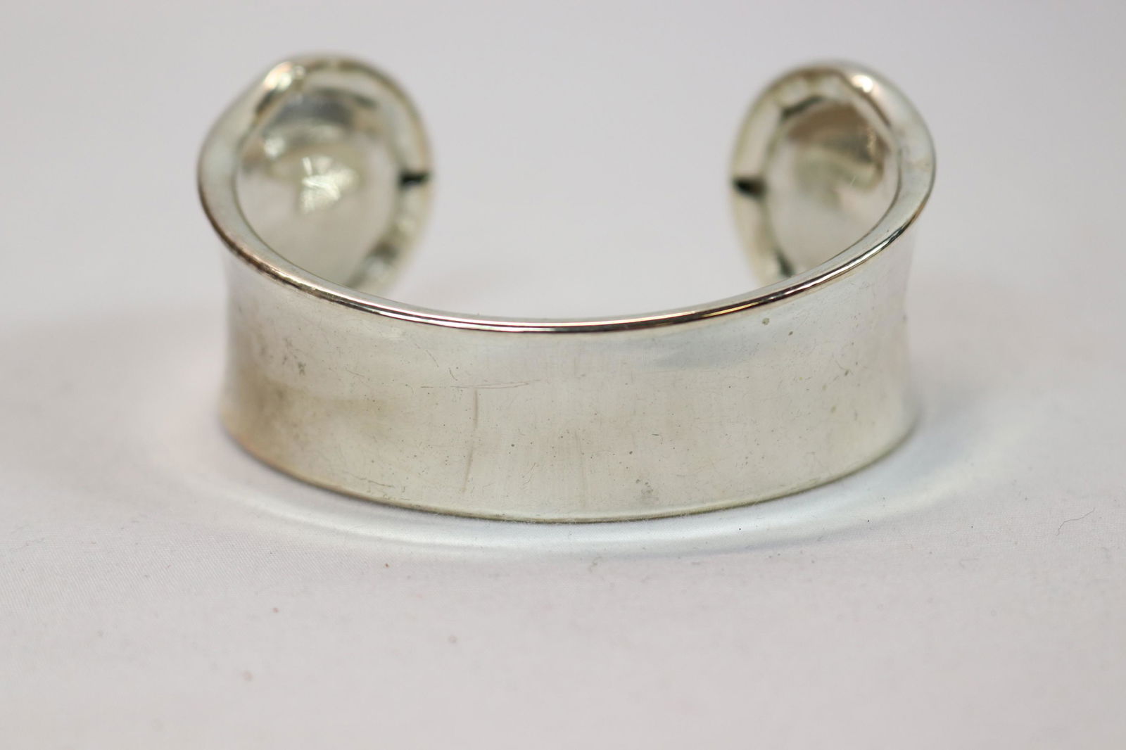 Vintage Silver Cuff Bracelet (1 of 2)