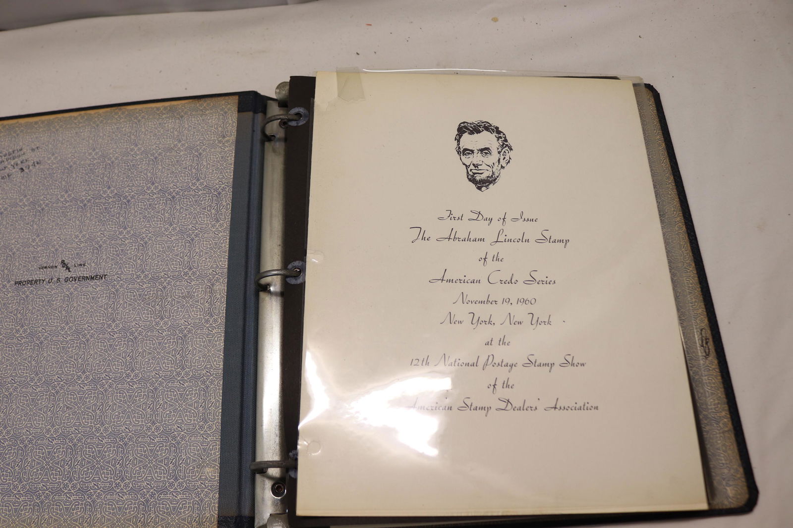 Vintage Abraham Lincoln Collection First Day Covers & Stamps (1 of 7)