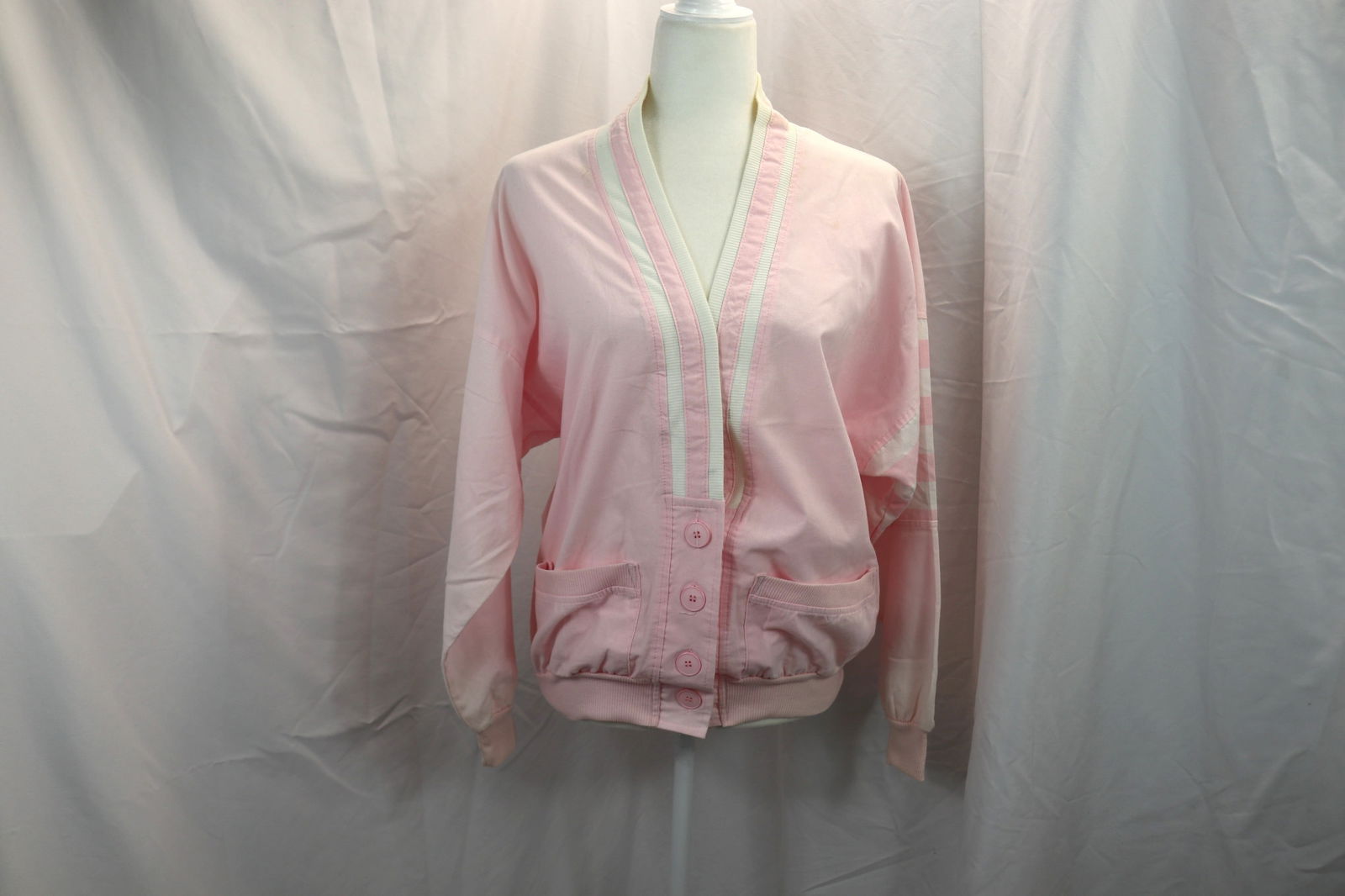 Vintage 1970's Cath Davis Light Weight Pink Jacket (1 of 8)