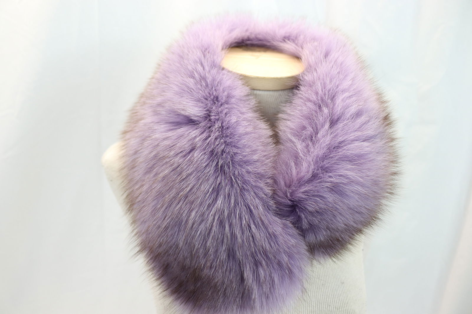 Vintage Lavendar Fox Fur Collar by Eric Javits (1 of 4)